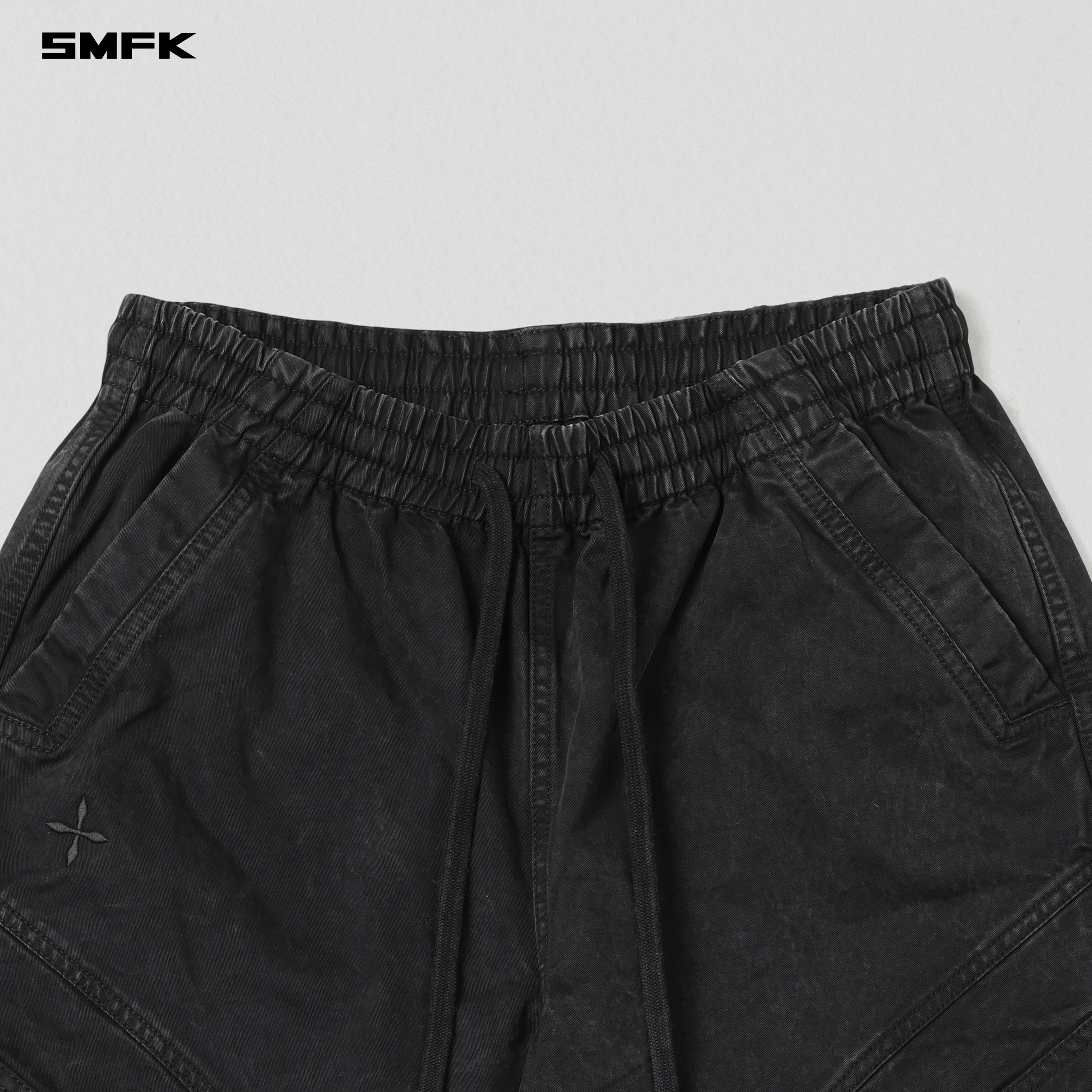 MIRAGE VANISH LOOSE SPORTS CARGO /GARMENT DYE VANISH BLACK