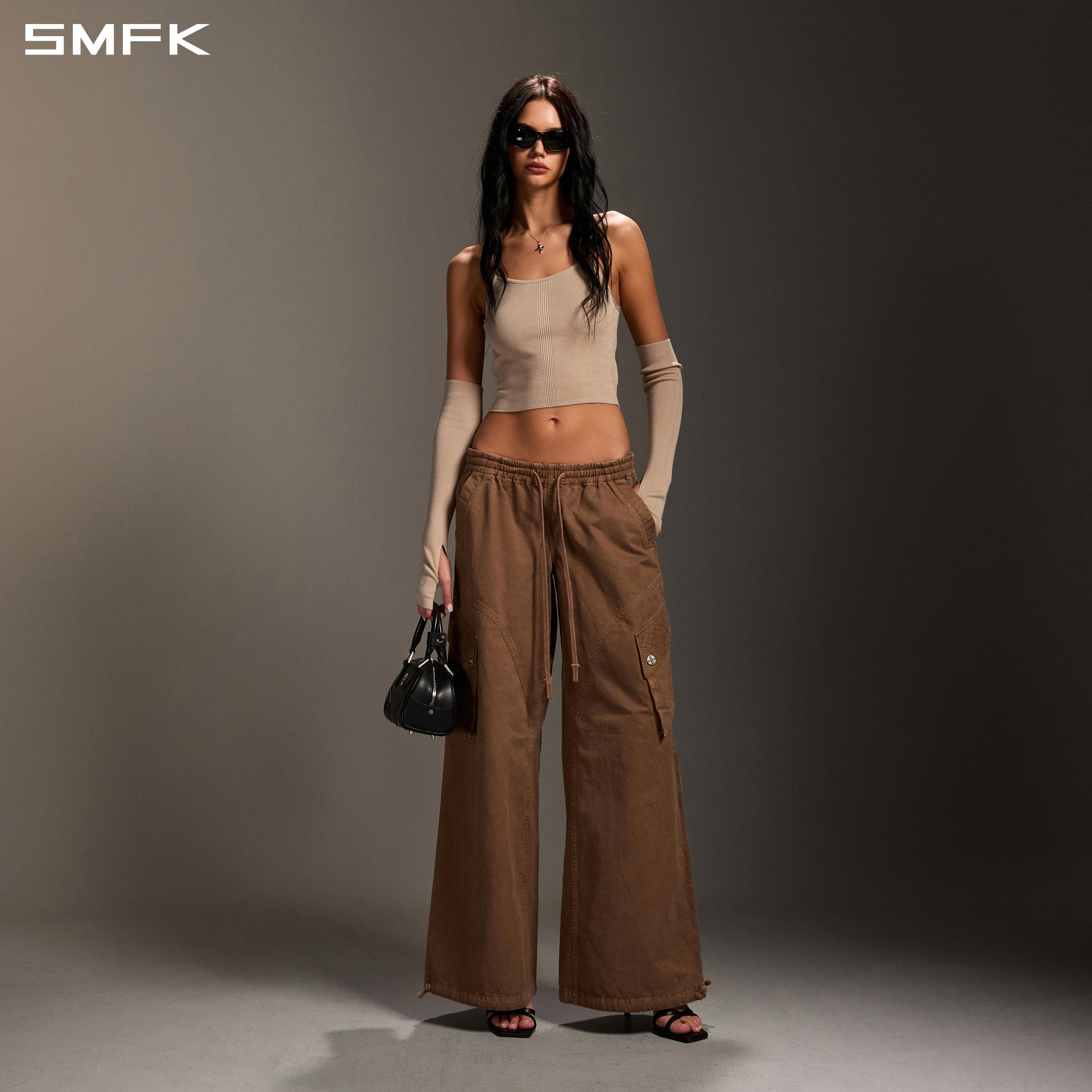 MIRAGE VANISH LOOSE SPORTS CARGO /GARMENT DYE VANISH BROWN