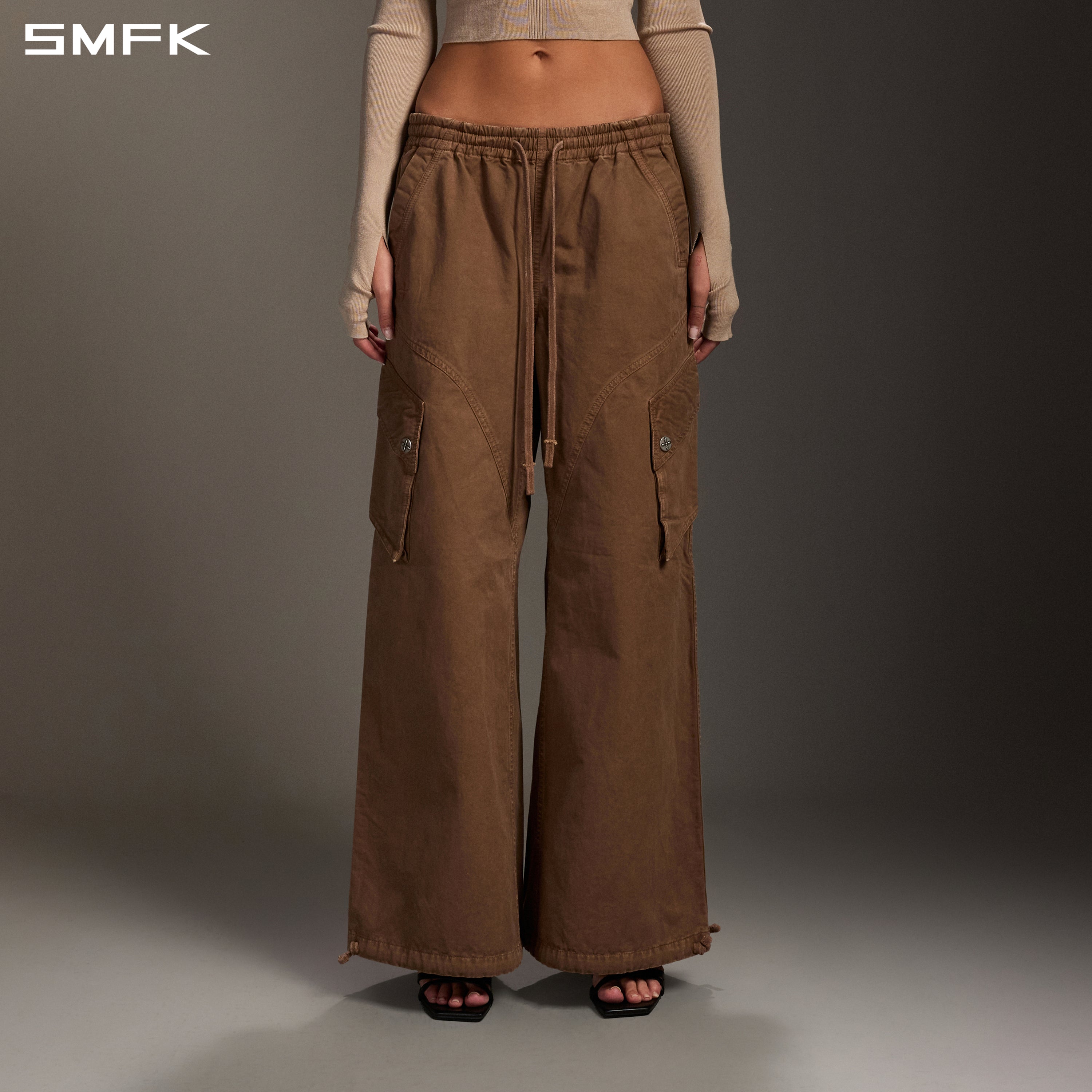 MIRAGE VANISH LOOSE SPORTS CARGO /GARMENT DYE VANISH BROWN