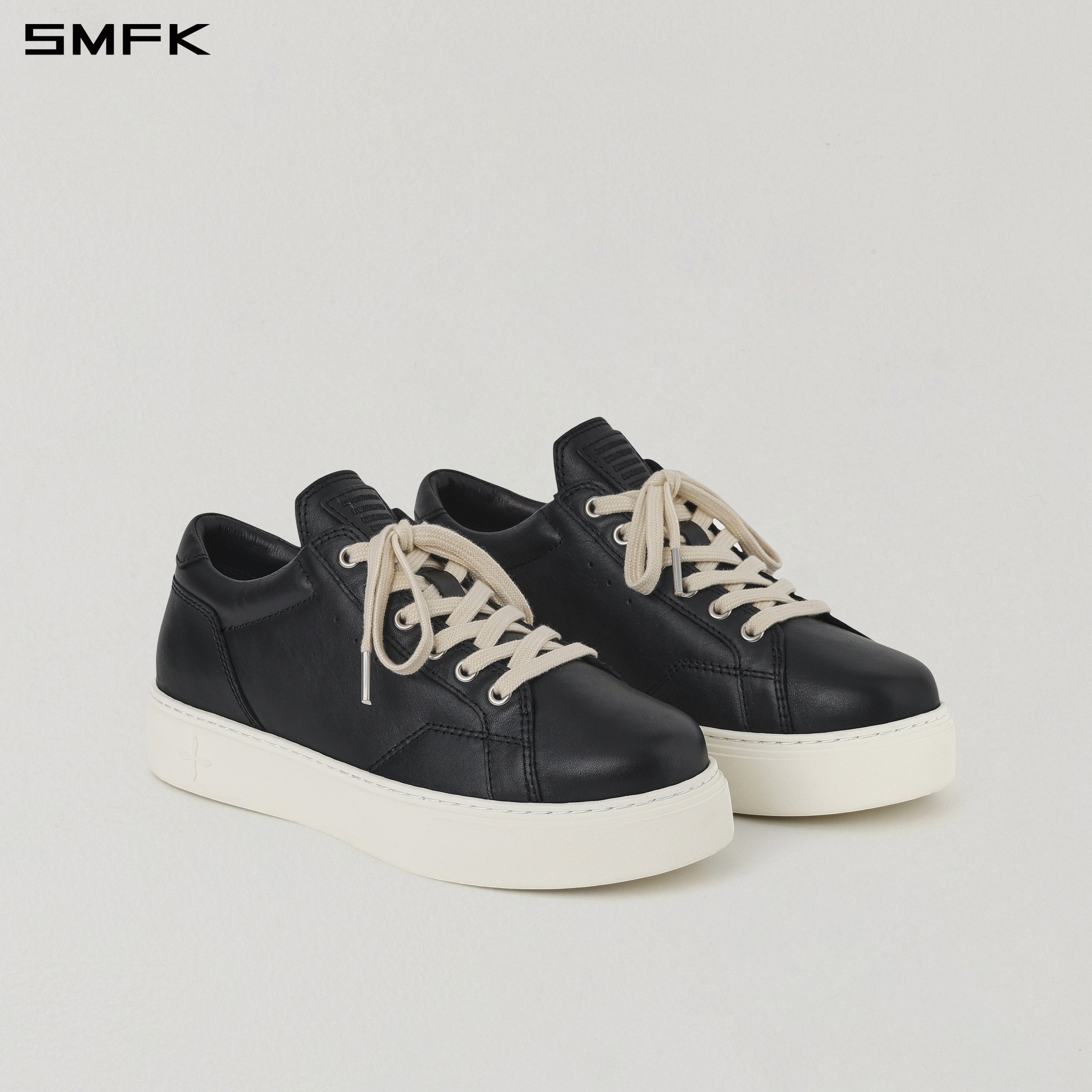 CORE-F CLASSIC LEATHER SPORTS SHOES/FLAT WILD BLACK