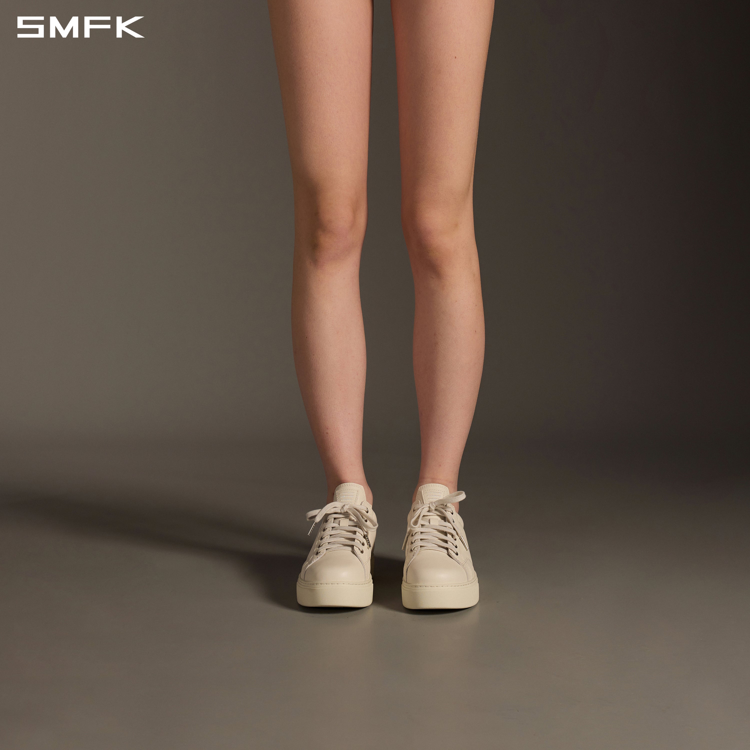 CORE-F CLASSIC LEATHER SPORTS SHOES/FLAT CLOUD WHITE