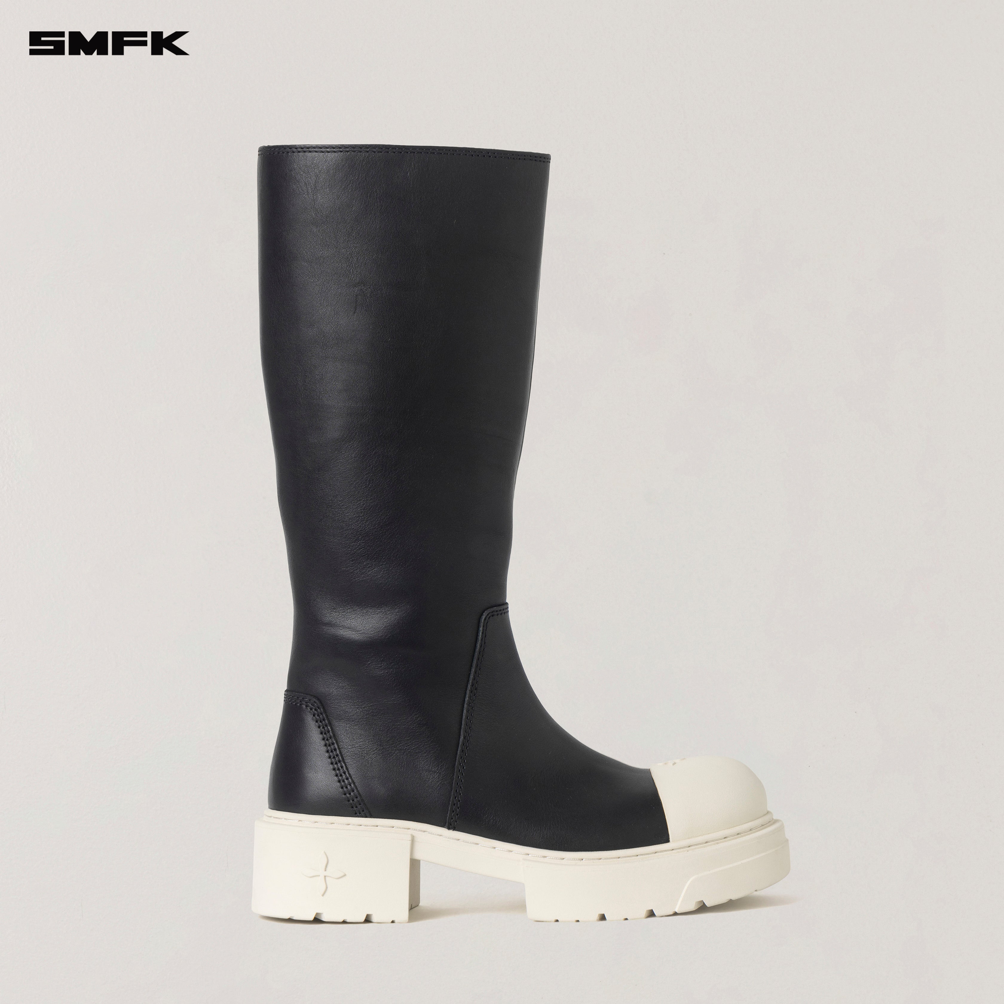 ホーボーレザーハイブーツ（黒と白） – SMFK Official