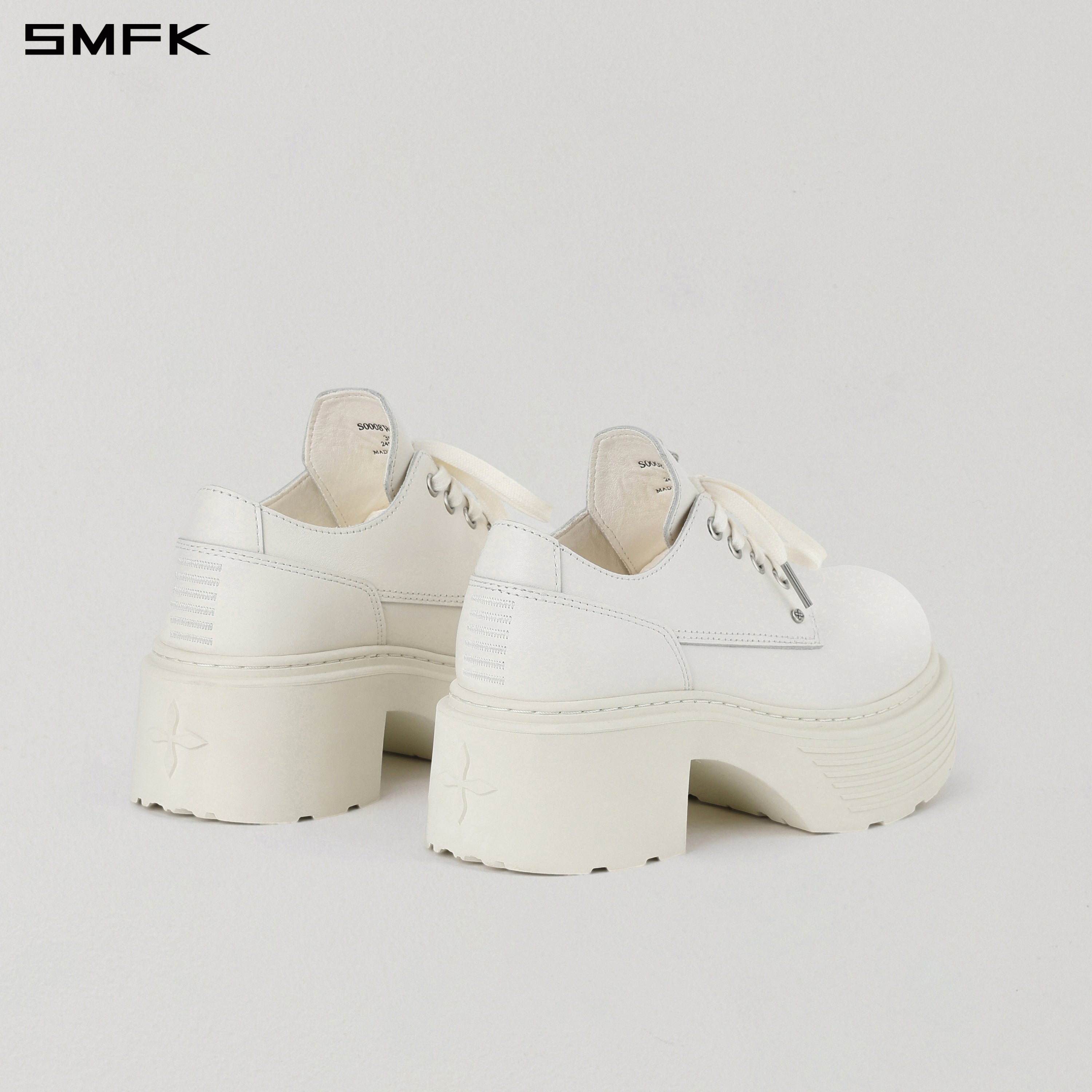 CORE LEATHER DERBY/THICK SNOW WHITE