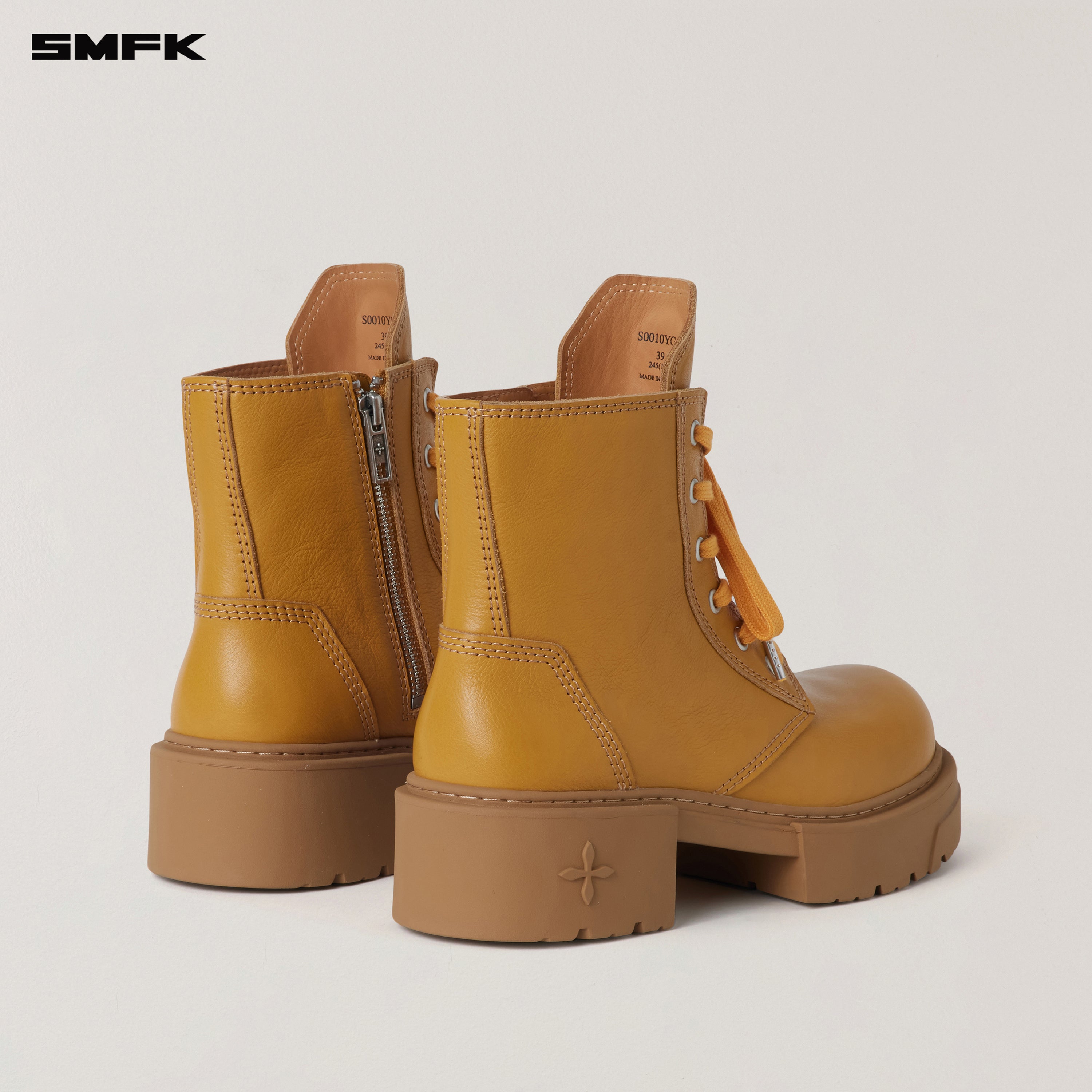 COMPASS ROVE LEATHER RIDER BOOTS GINGER