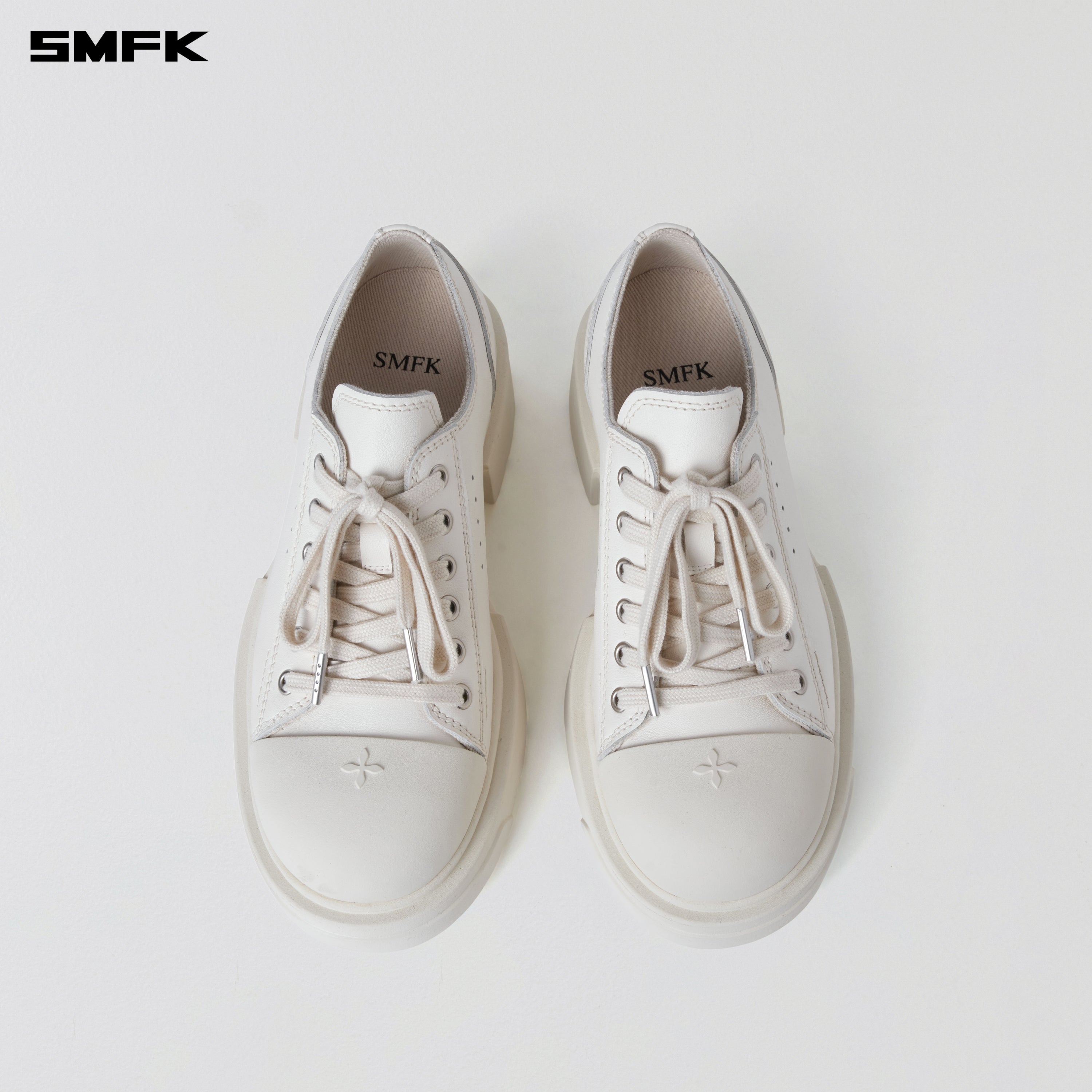 COMPASS MODE MIX THICK SNEAKER/LEATHER CLOUD WHITE