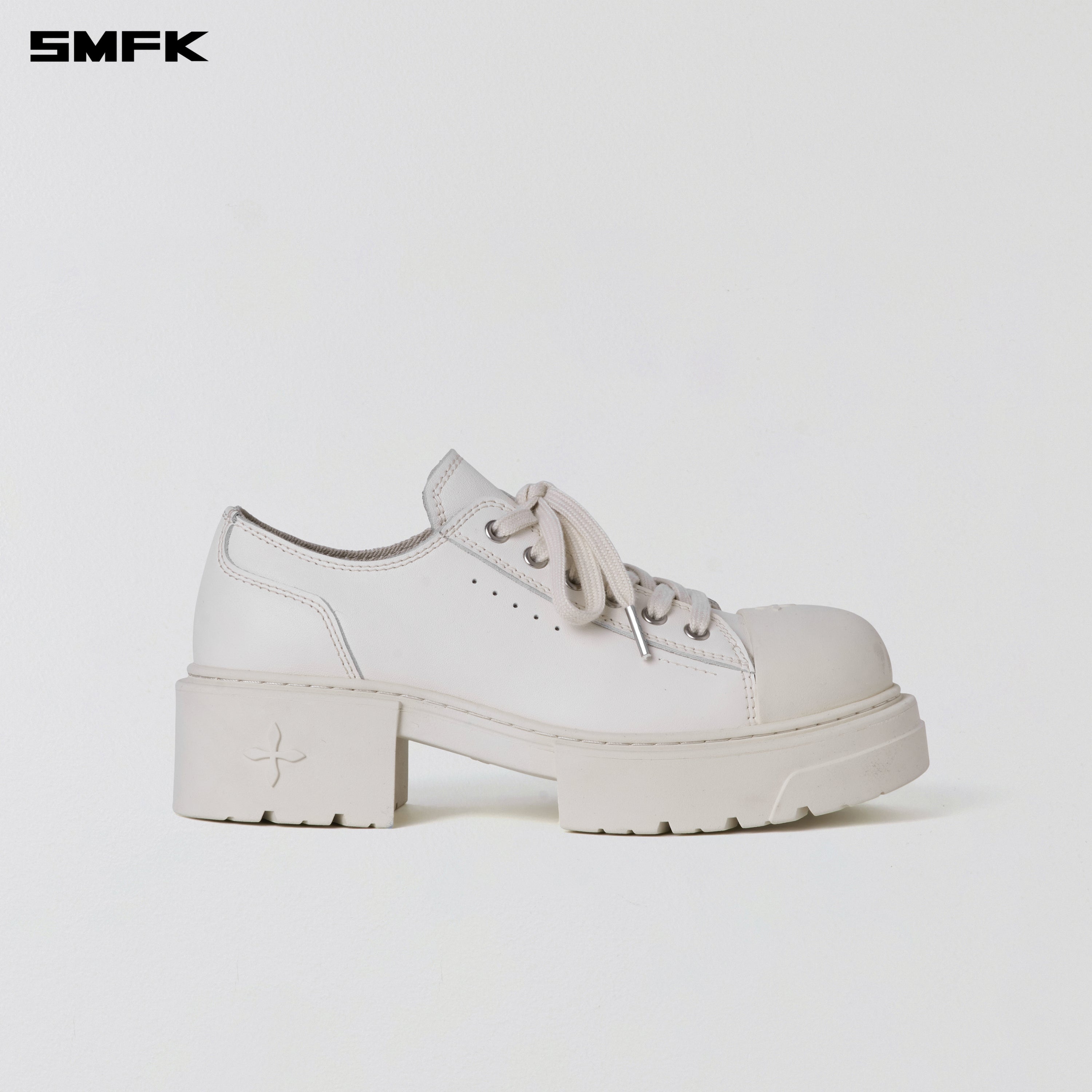 COMPASS MODE MIX THICK SNEAKER/LEATHER CLOUD WHITE