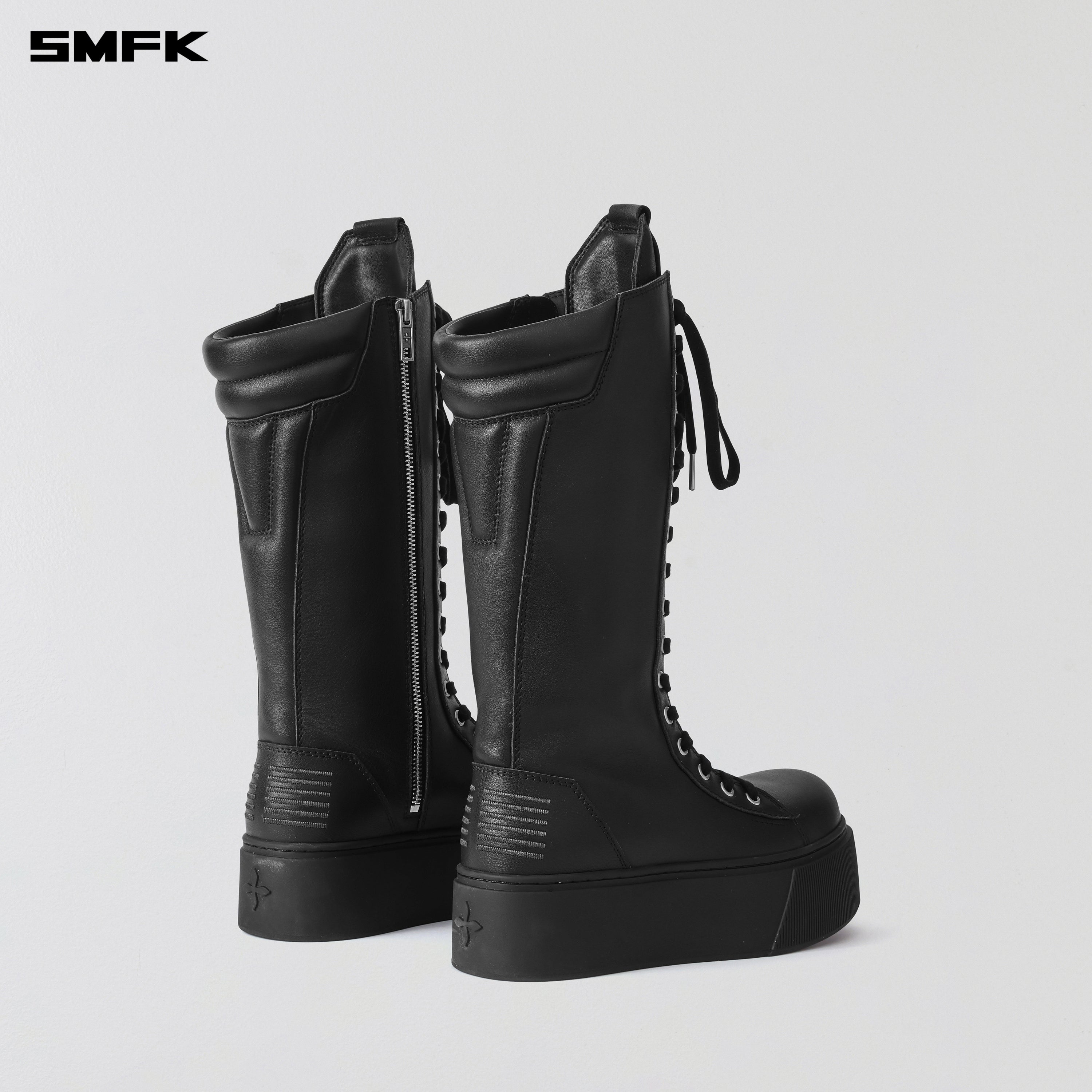 RUSH BOXING HIGH BOOTS WILD BLACK