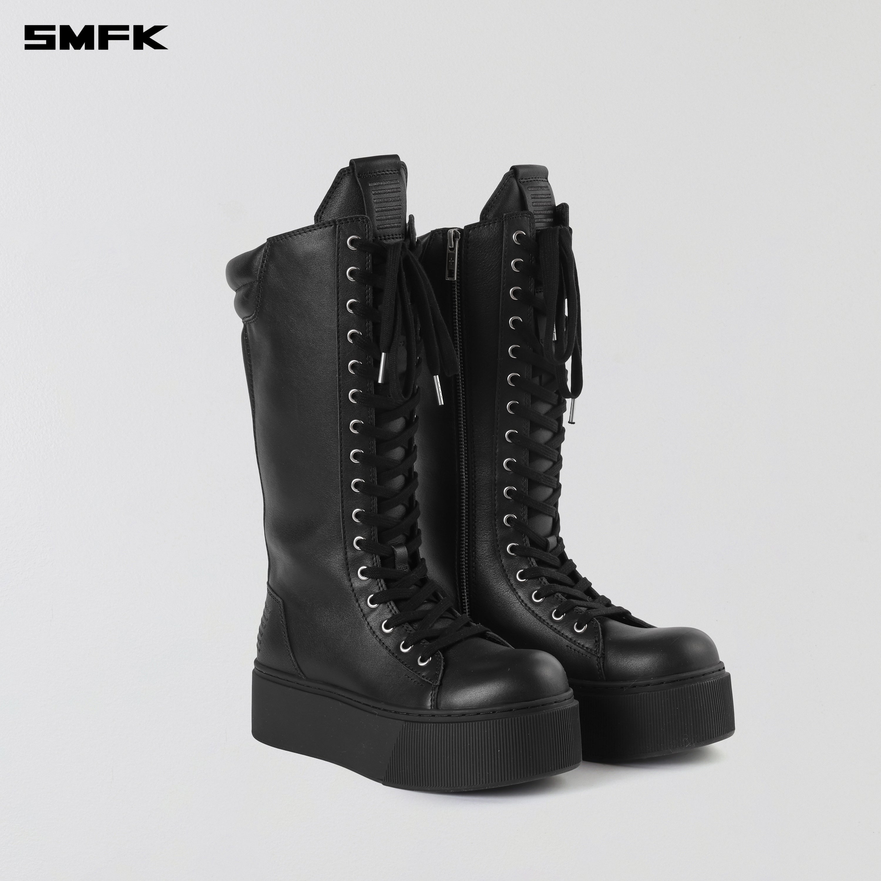 RUSH BOXING HIGH BOOTS WILD BLACK