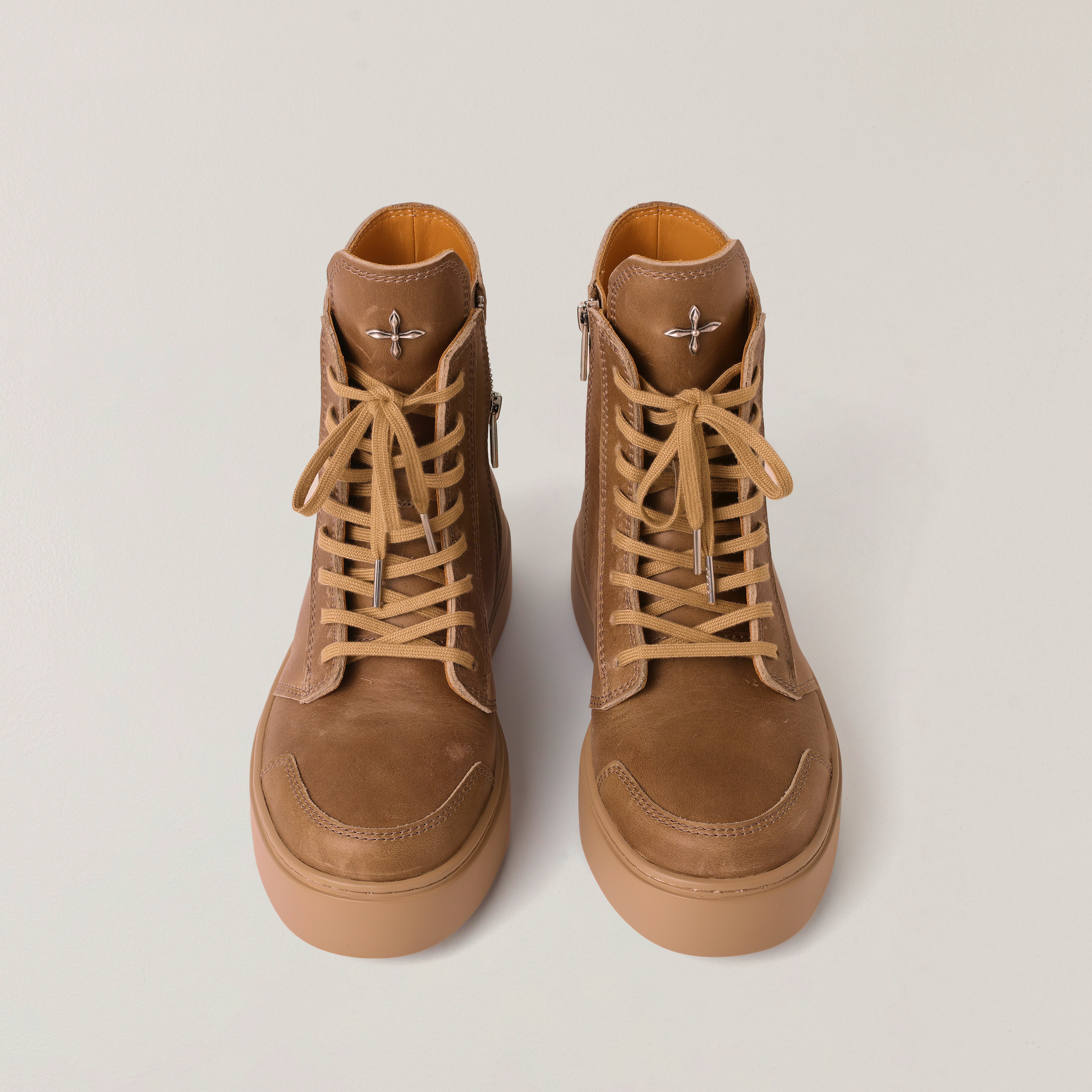 2024✨極厚底✨SMFK コンパスライダー ロートップ ブーツ/スニーカー コンパス ライダー ダービー ブーツ ブラック – SMFK Official