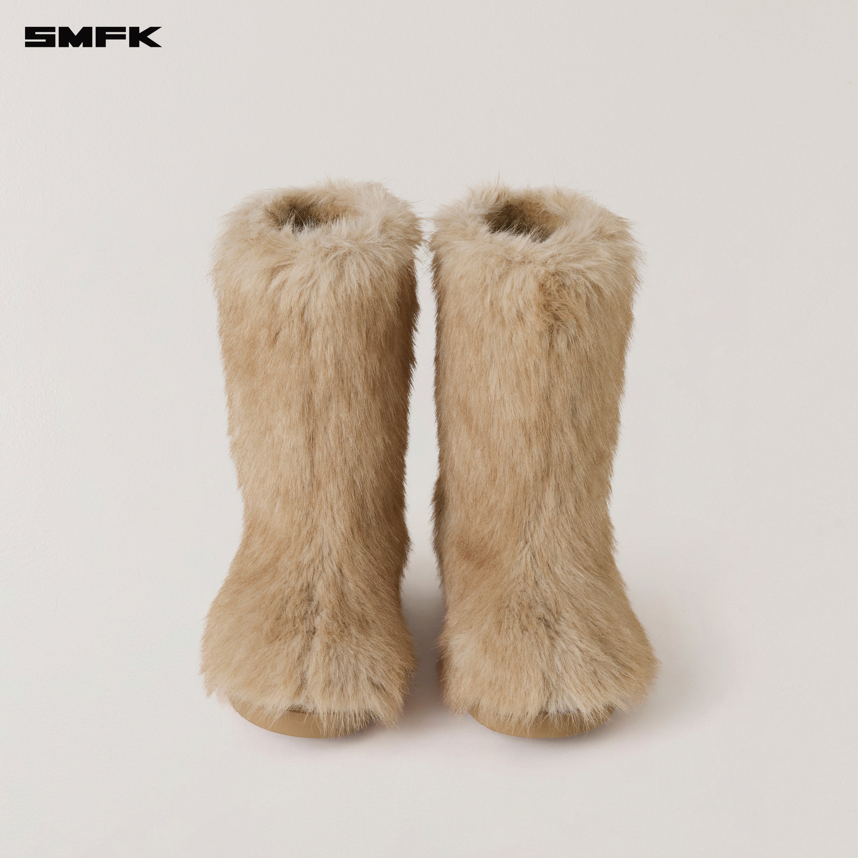 クロススタチュー ウェイストランドシープスキンハンティングブーツ/ミッドチューブ デザートカラー