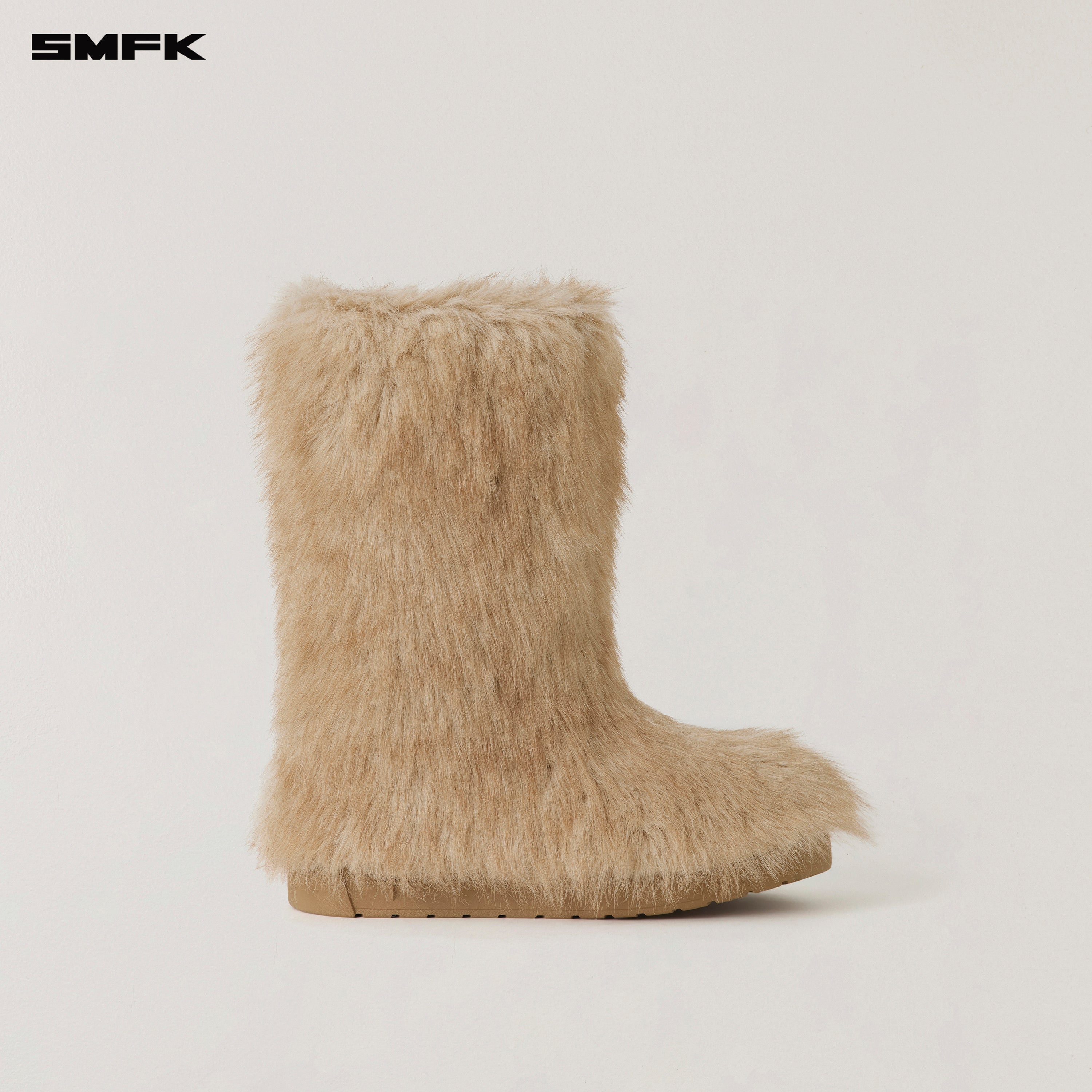 COMPASS MODE WASTELAND SHEARLING HUNTING BOOTS/MIDDLE SAND