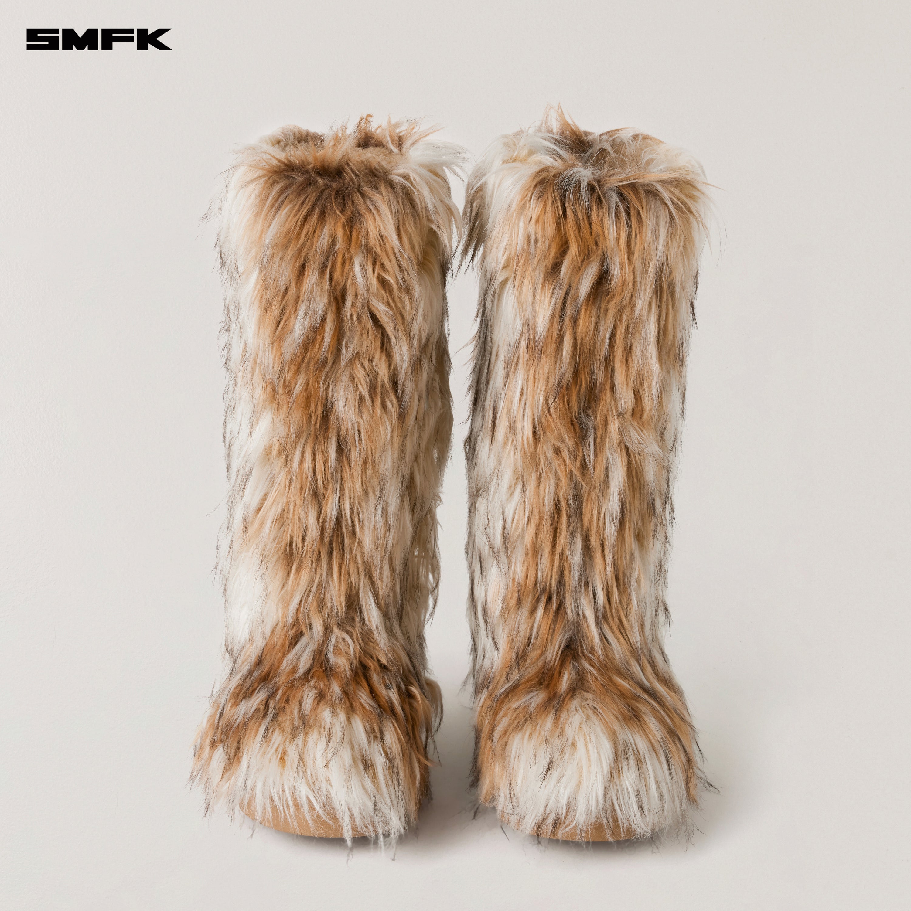 COMPASS MODE WASTELAND SHEARLING HUNTING BOOTS ARCTIC WOLF WHITE