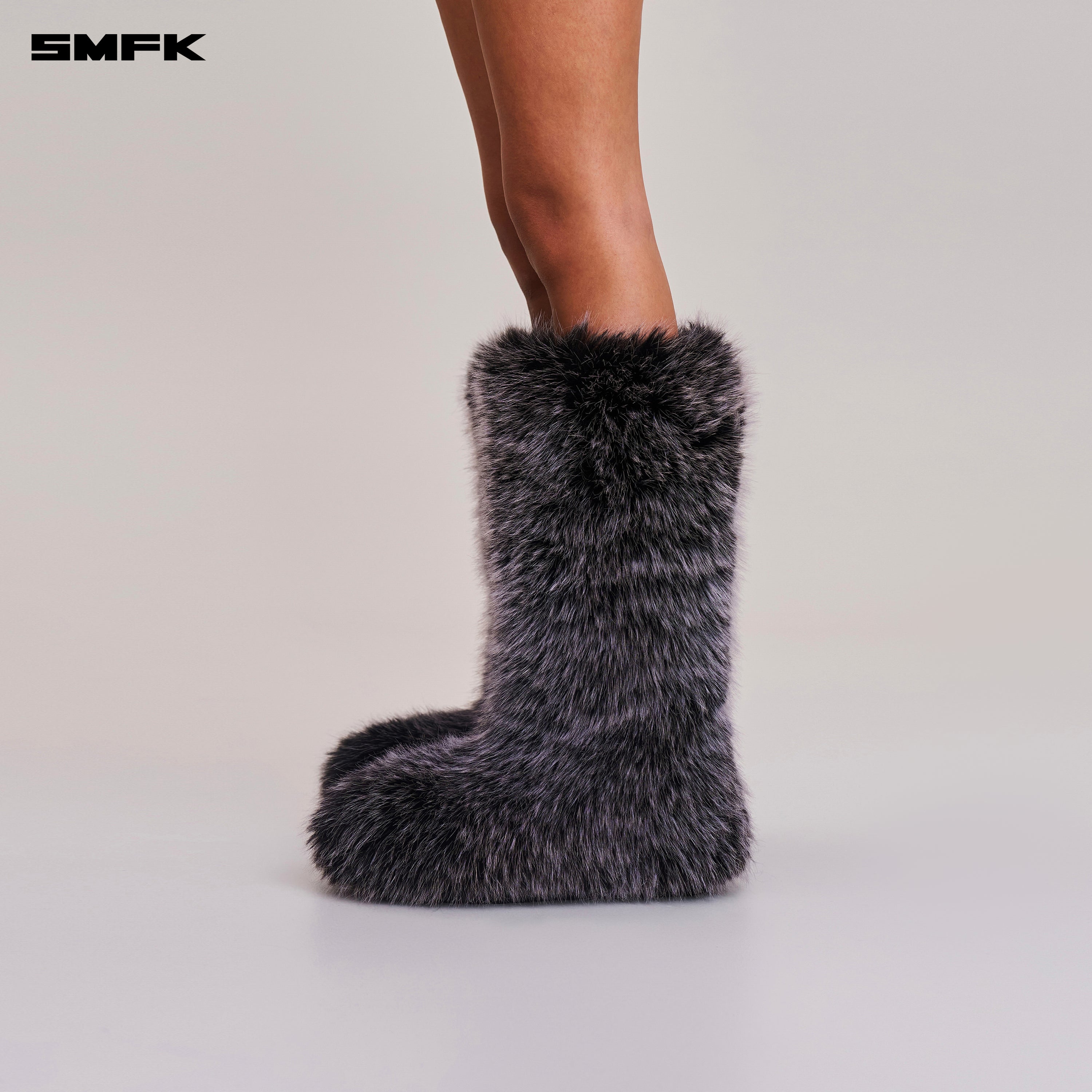 COMPASS MODE WASTELAND SHEARLING HUNTING BOOTS SILVER FOX