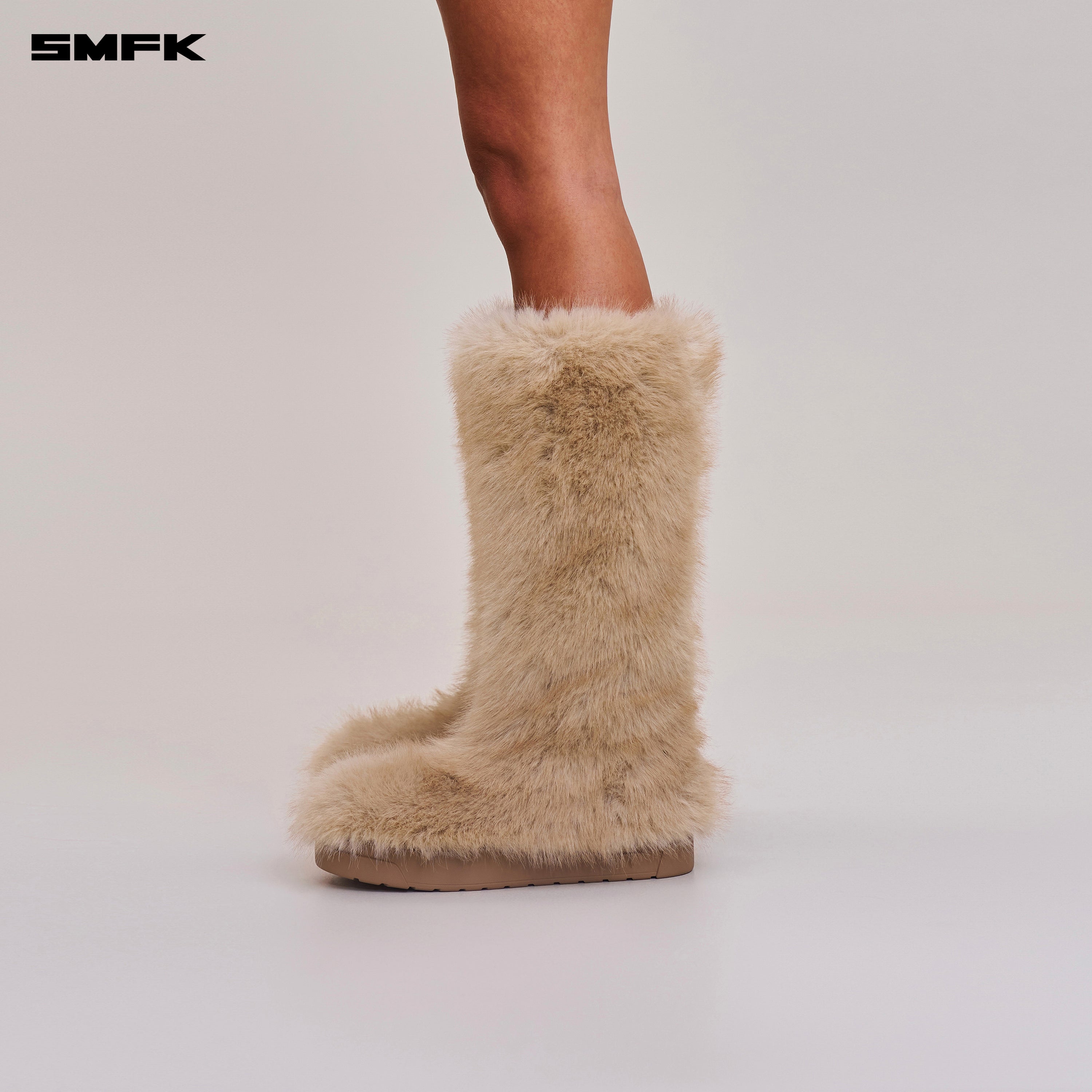 COMPASS MODE WASTELAND SHEARLING HUNTING BOOTS SAND