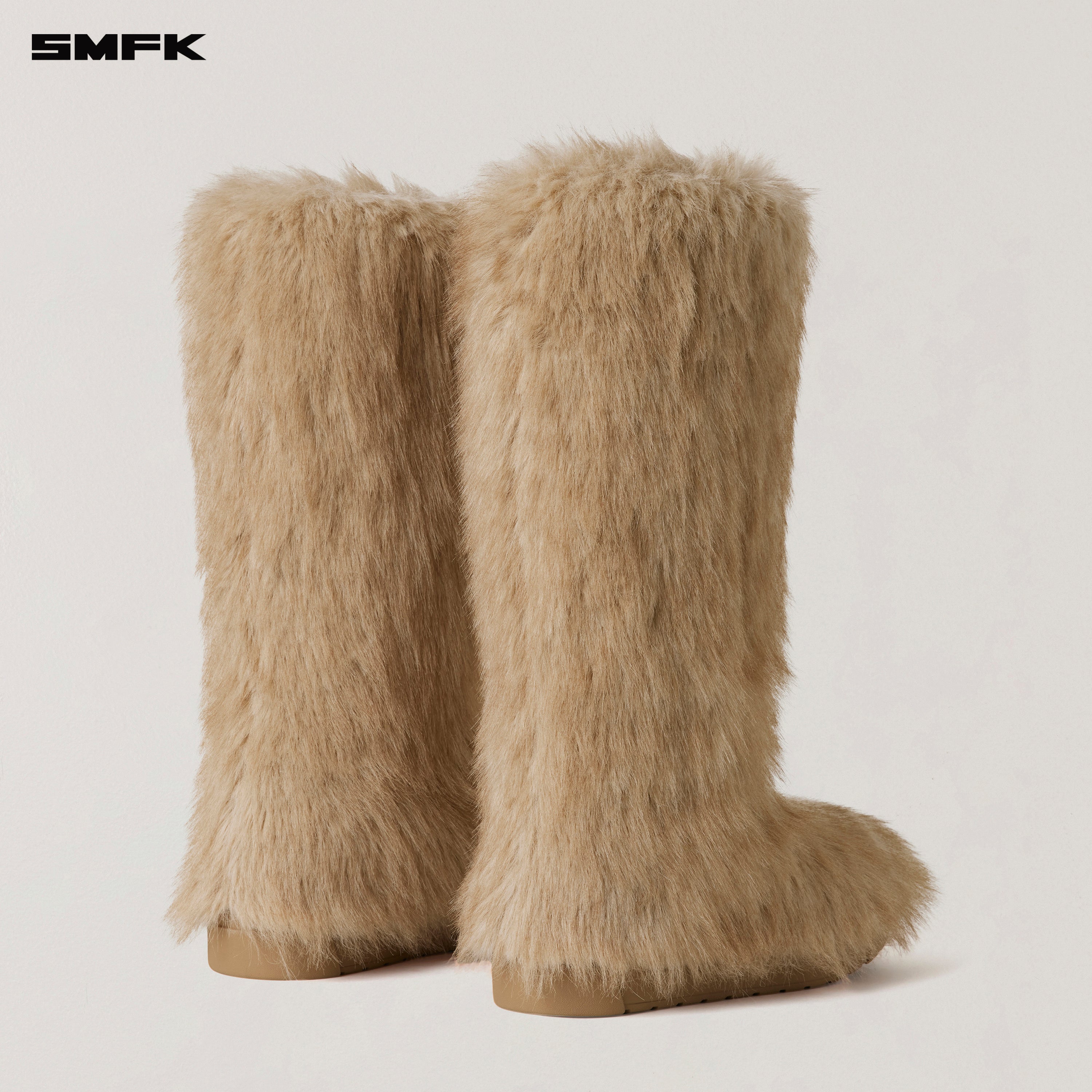 COMPASS MODE WASTELAND SHEARLING HUNTING BOOTS SAND