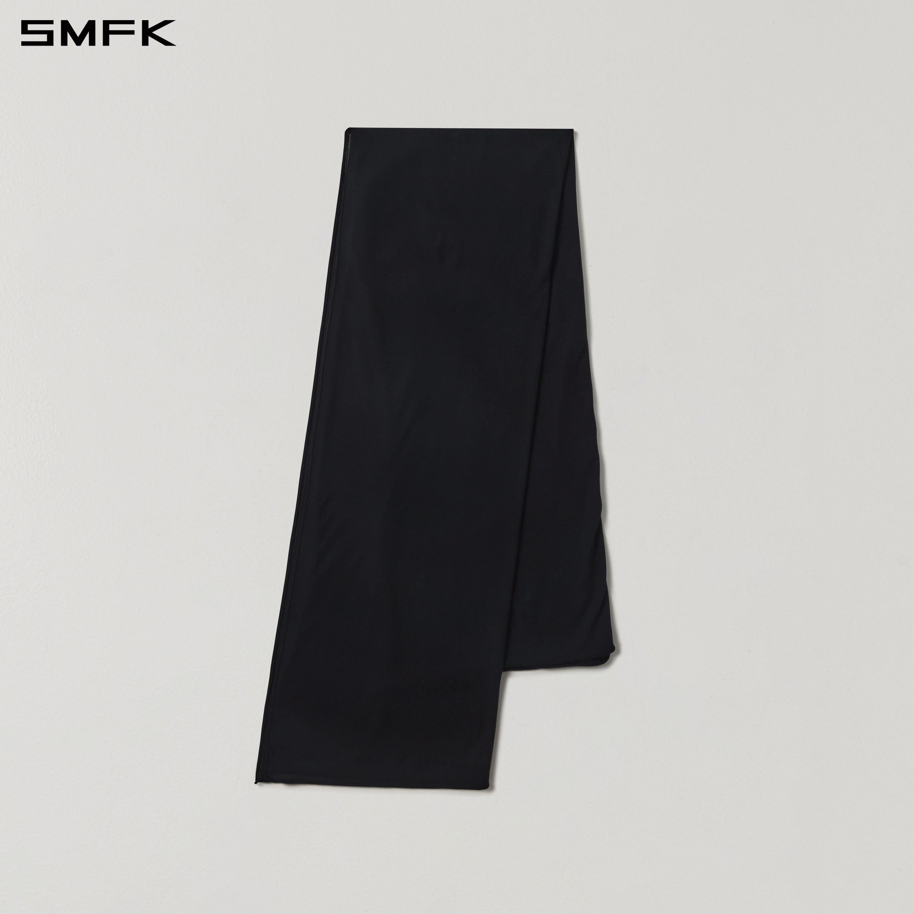 MYTH AEOLUS SCARF/ACETATE+COTTON WILD BLACK