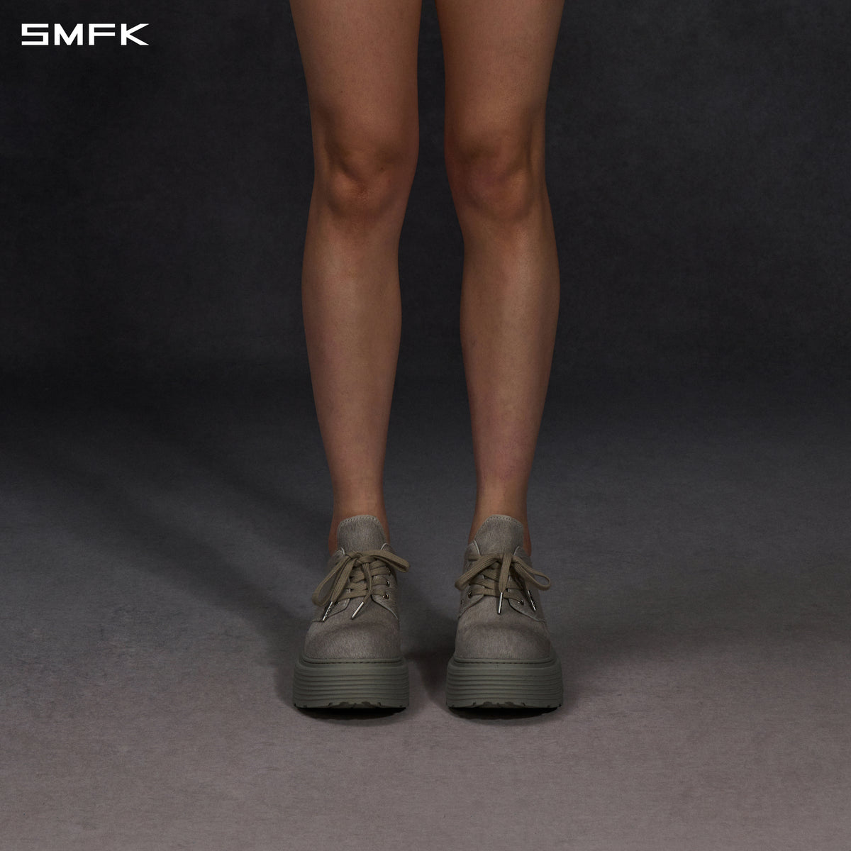 CORE LEATHER DERBY/THICK/W GLACIER GREY