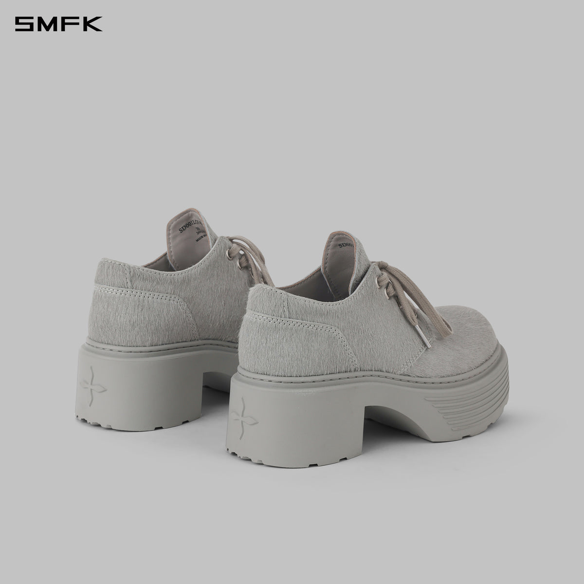 CORE LEATHER DERBY/THICK/W GLACIER GREY