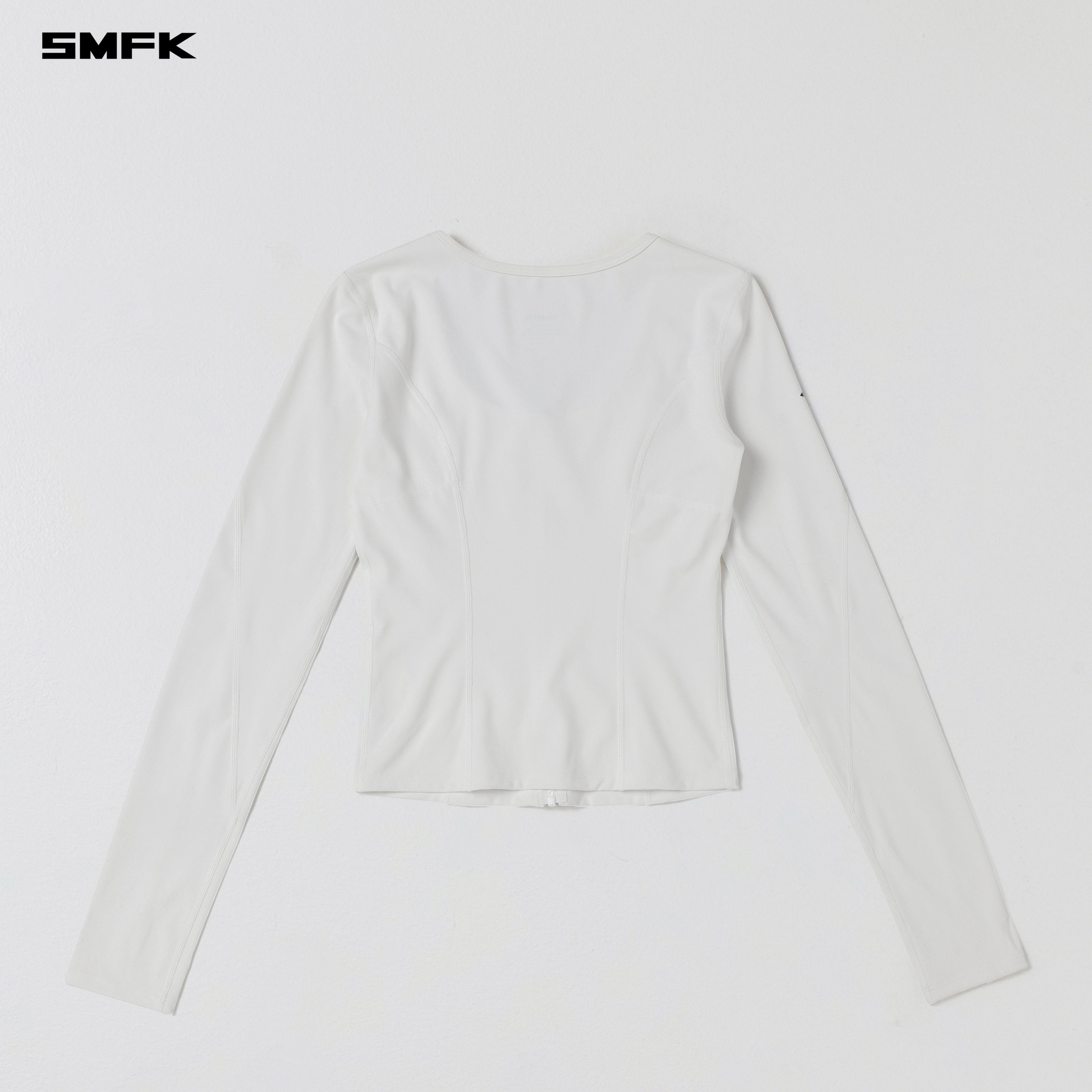 FOCUS GYM CARDIGAN/Lycra Nylon CLOUD WHITE
