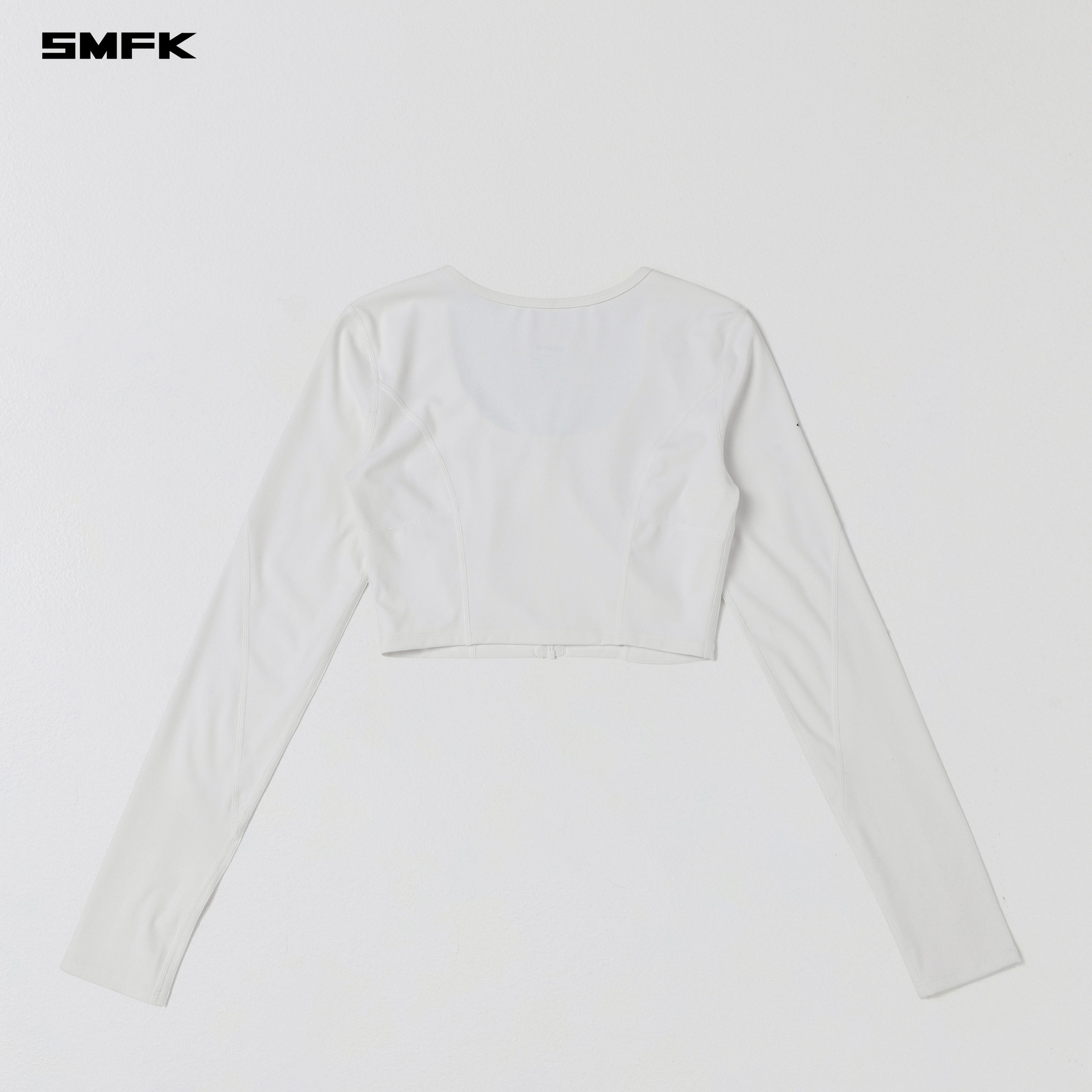 FOCUS GYM SHORT CARDIGAN/Lycra Nylon CLOUD WHITE