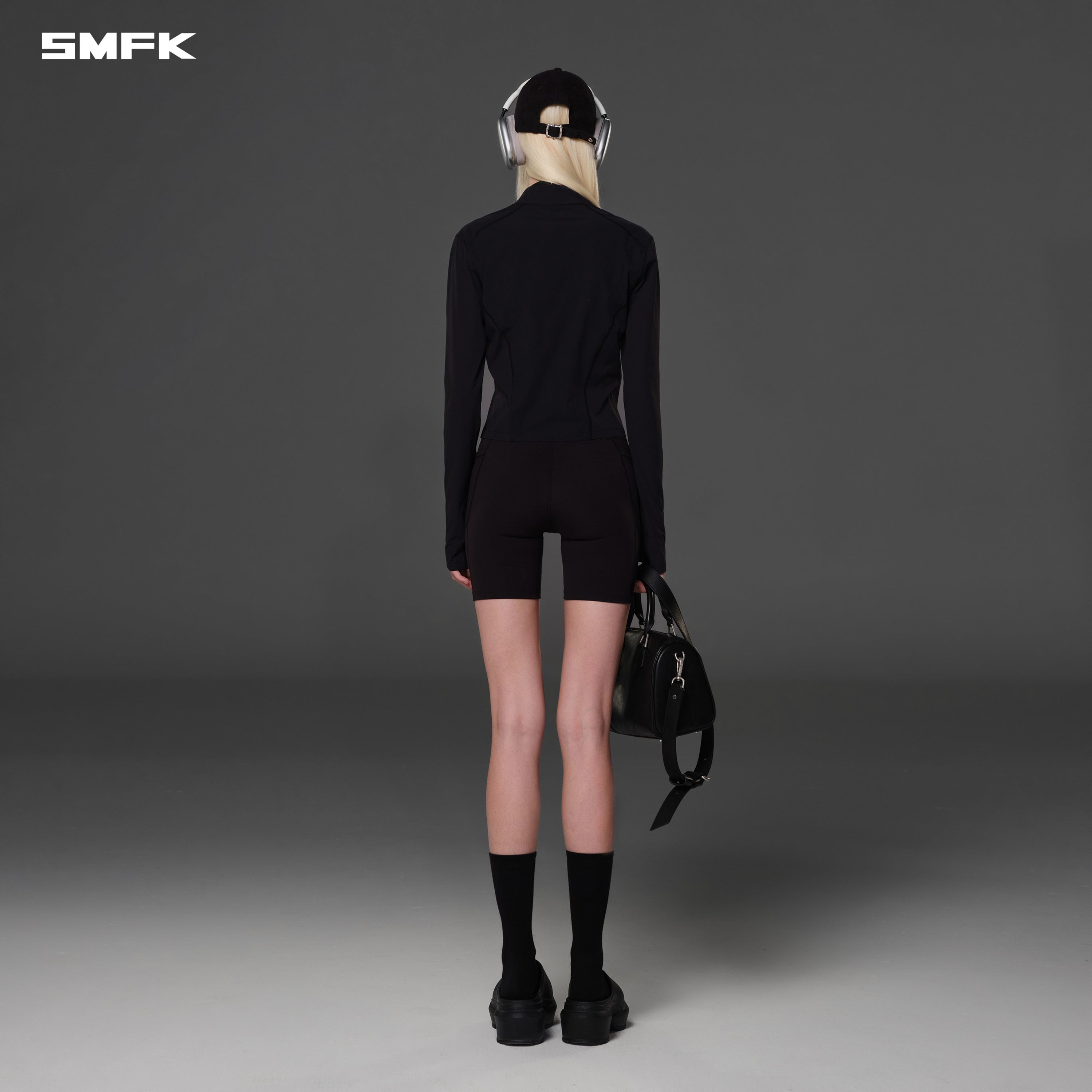 FOCUS OD SLIM JACKET/E-Nylon WILD BLACK