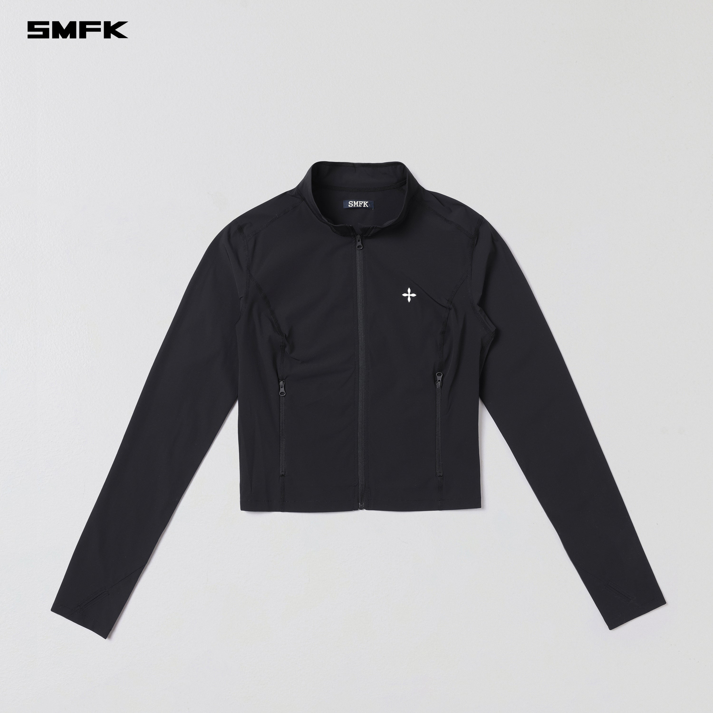 FOCUS OD SLIM JACKET/E-Nylon WILD BLACK