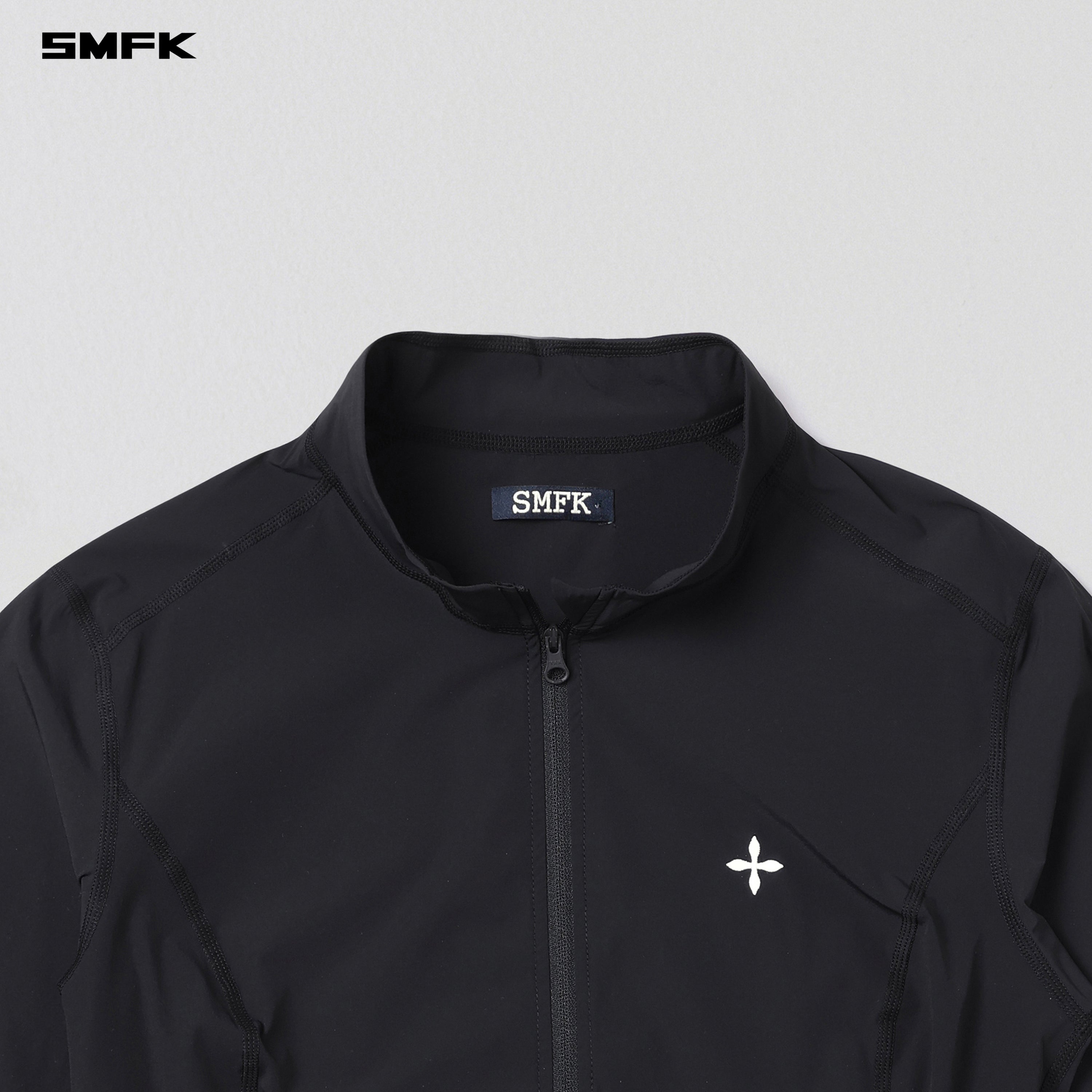 FOCUS OD SLIM JACKET/E-Nylon WILD BLACK