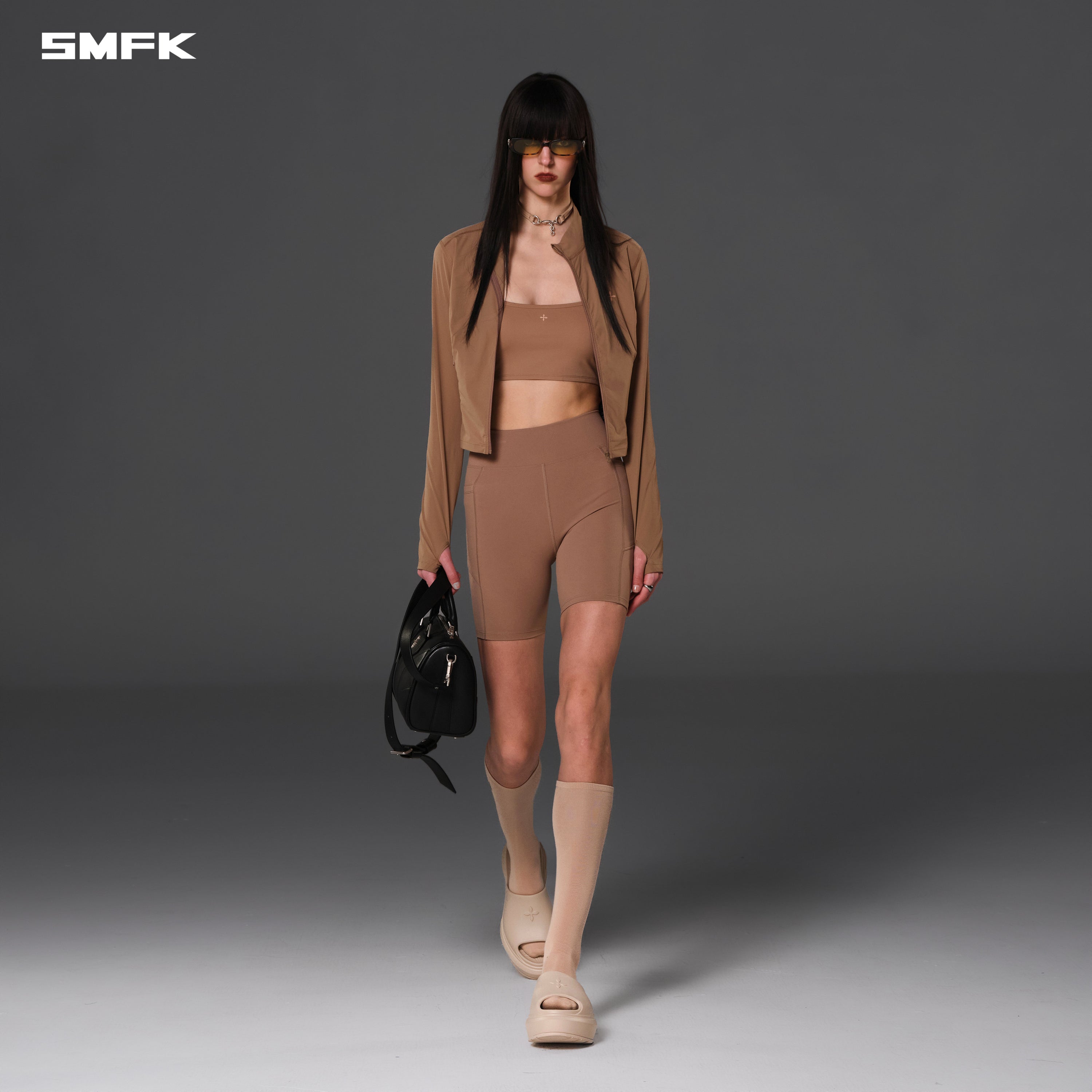 FOCUS OD SLIM JACKET/E-Nylon WILD BROWN