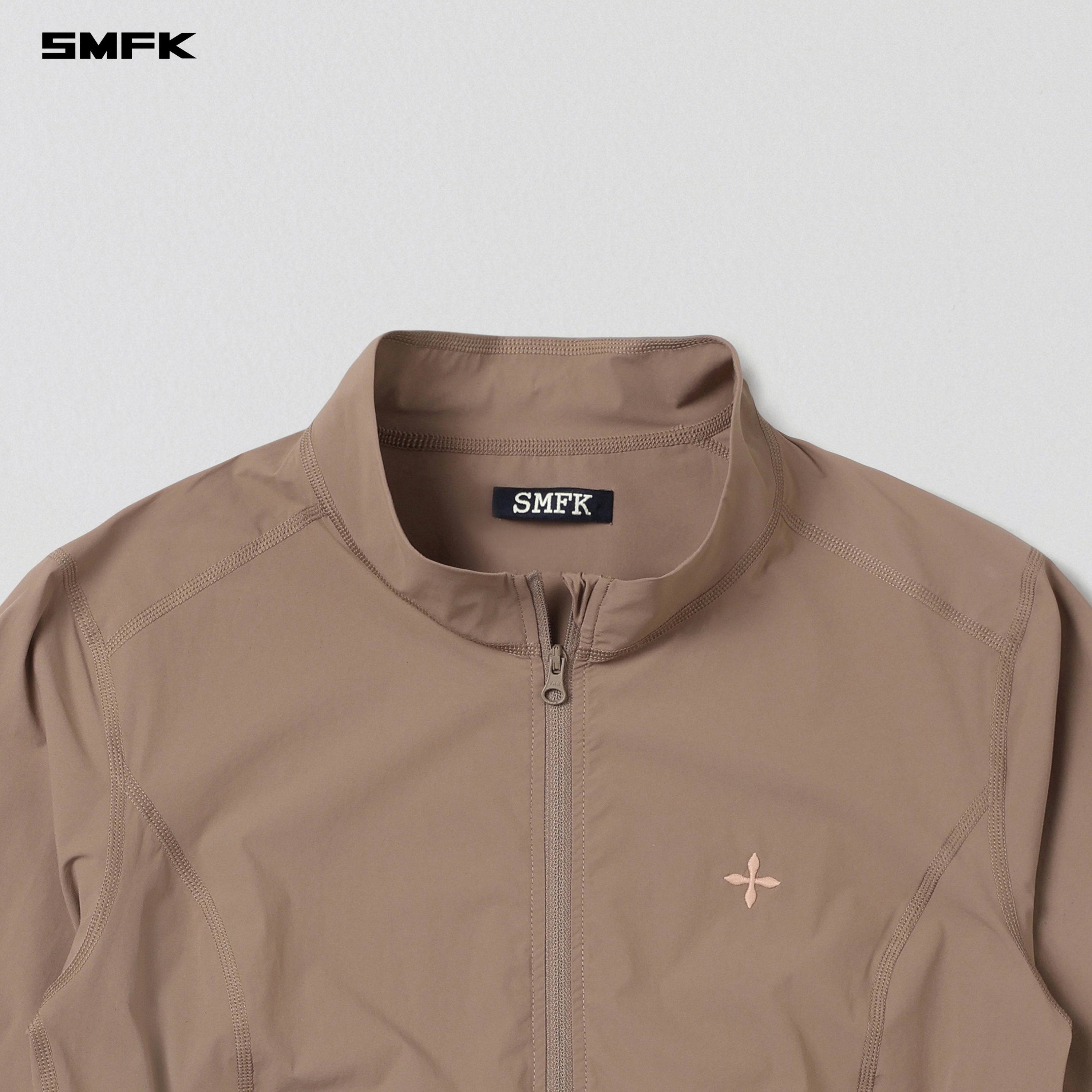 FOCUS OD SLIM JACKET/E-Nylon WILD BROWN