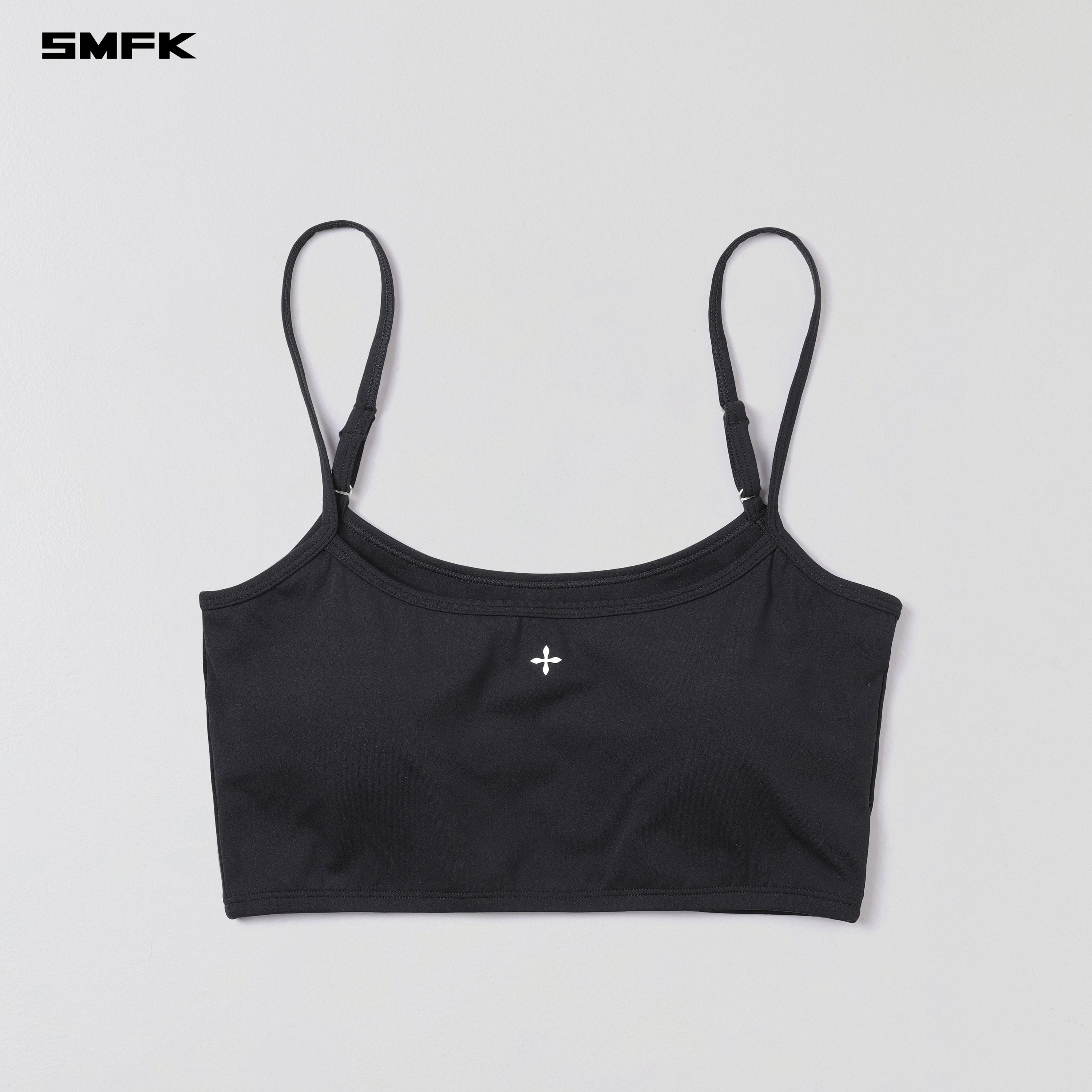 FOCUS GYM SHORT CAMISOLE/Lycra Nylon WILD BLACK
