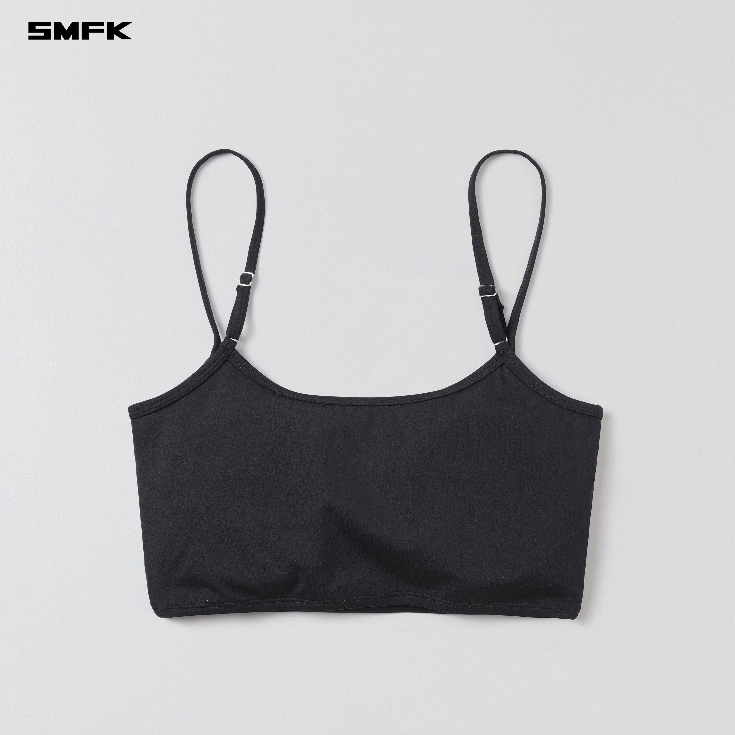 FOCUS GYM SHORT CAMISOLE/Lycra Nylon WILD BLACK