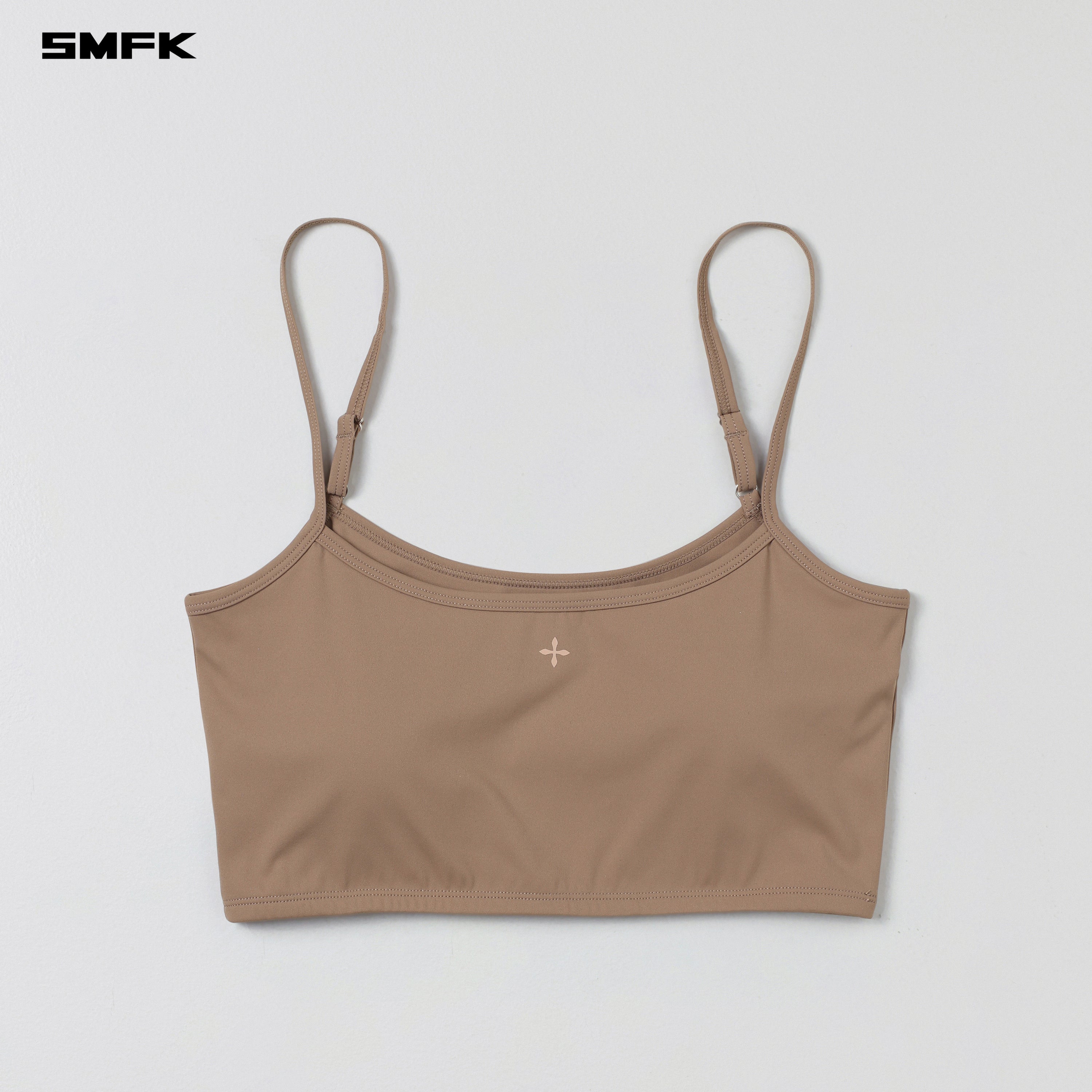 FOCUS GYM SHORT CAMISOLE/Lycra Nylon WILD BROWN