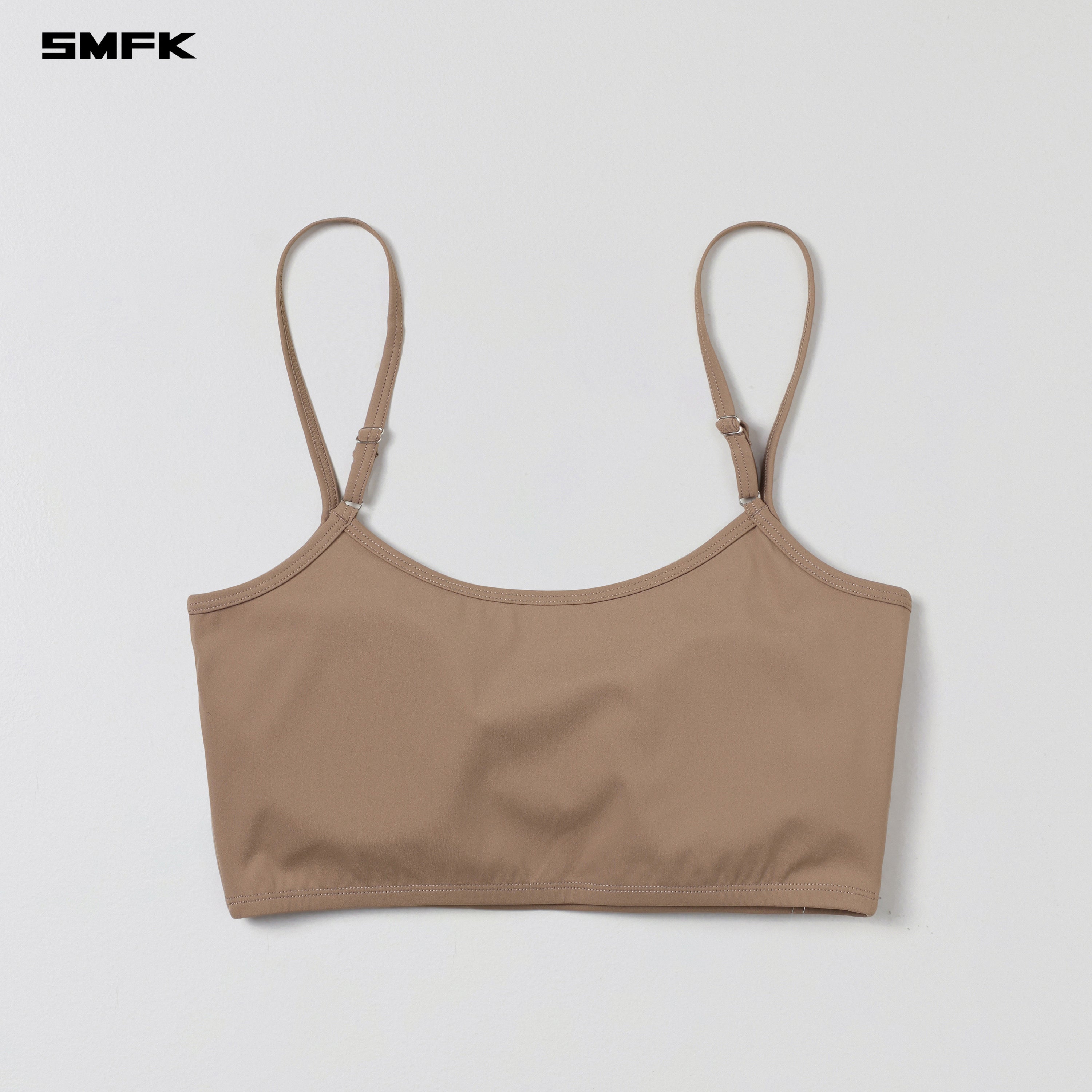 FOCUS GYM SHORT CAMISOLE/Lycra Nylon WILD BROWN