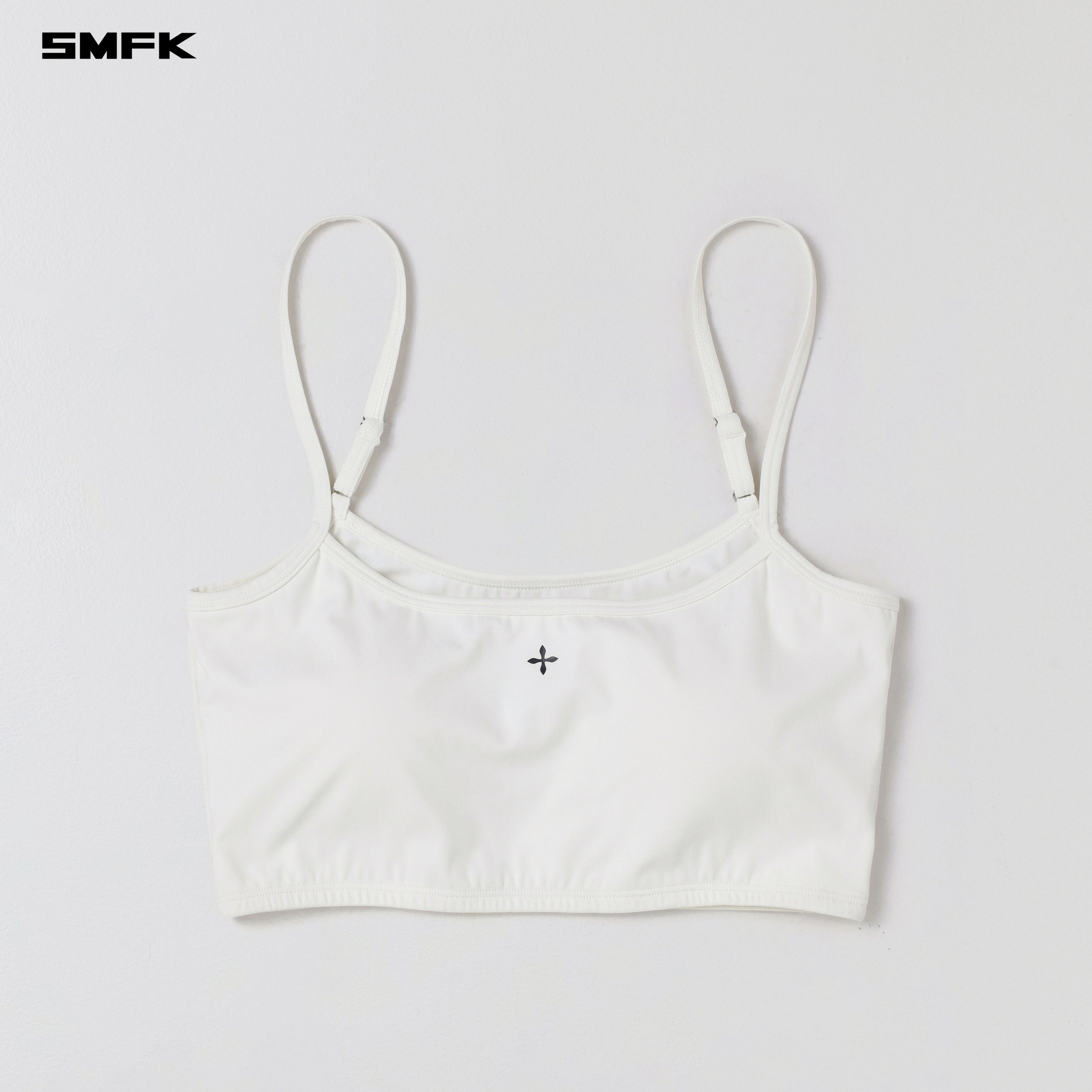 FOCUS GYM SHORT CAMISOLE/Lycra Nylon CLOUD WHITE