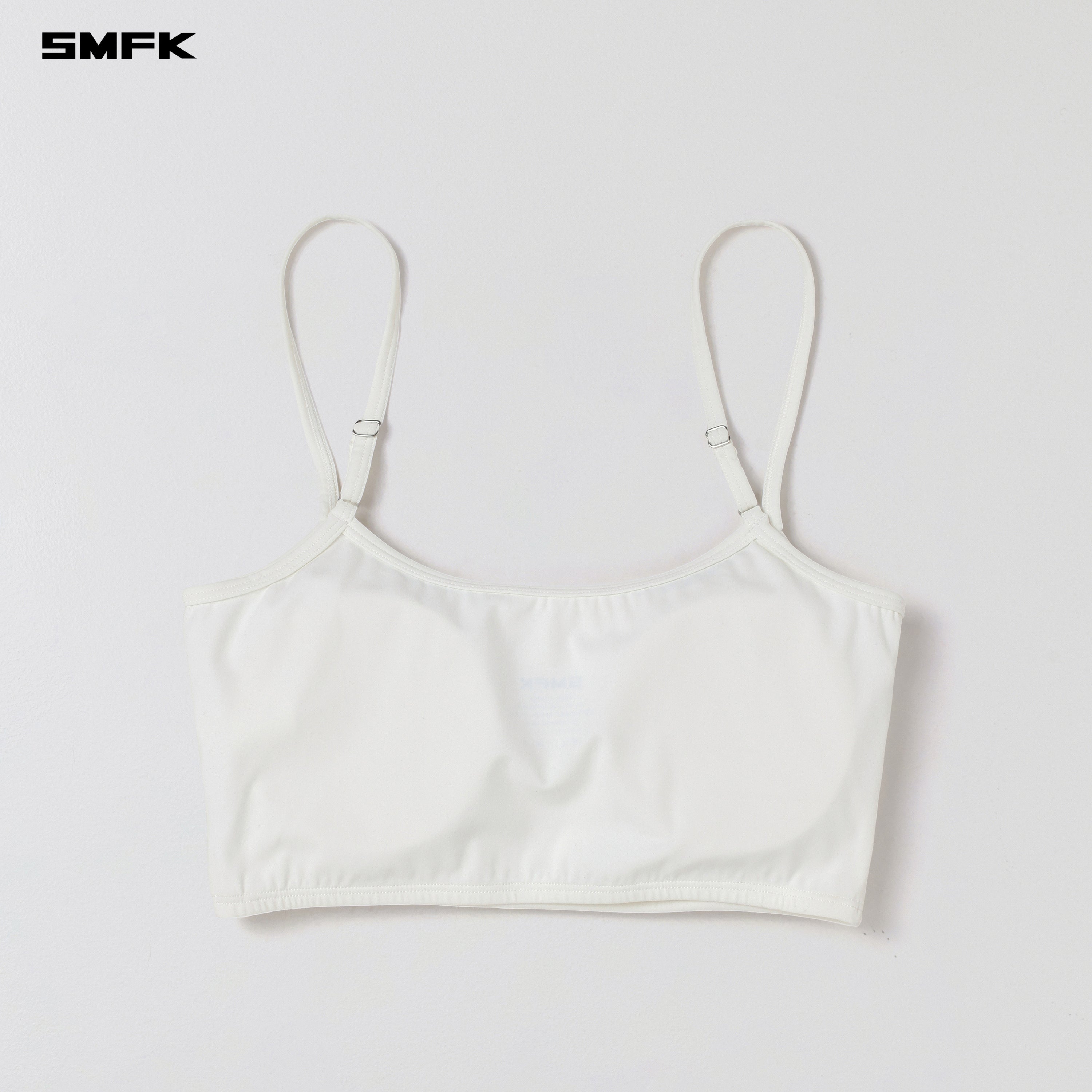 FOCUS GYM SHORT CAMISOLE/Lycra Nylon CLOUD WHITE