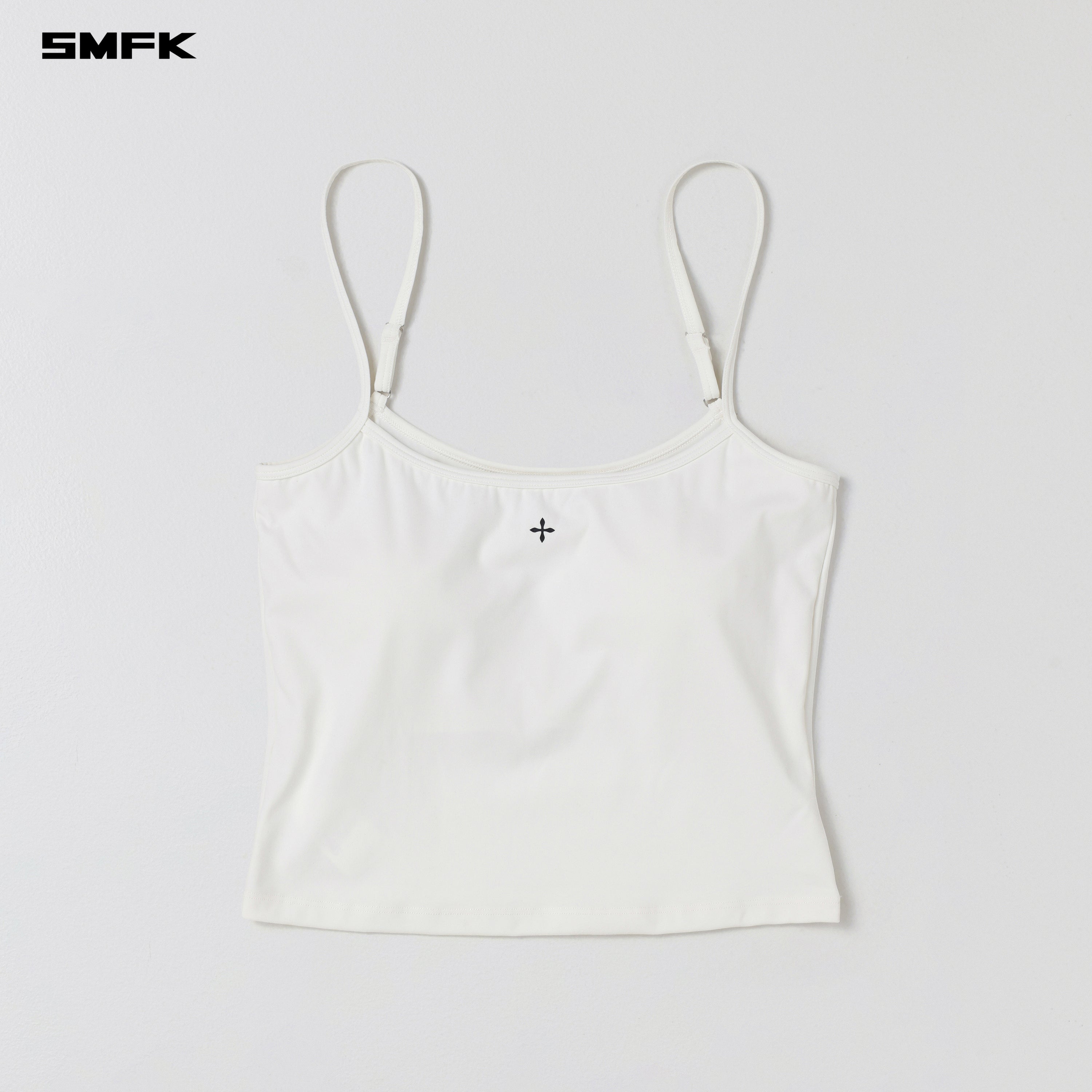 FOCUS GYM CAMISOLE/Lycra Nylon CLOUD WHITE