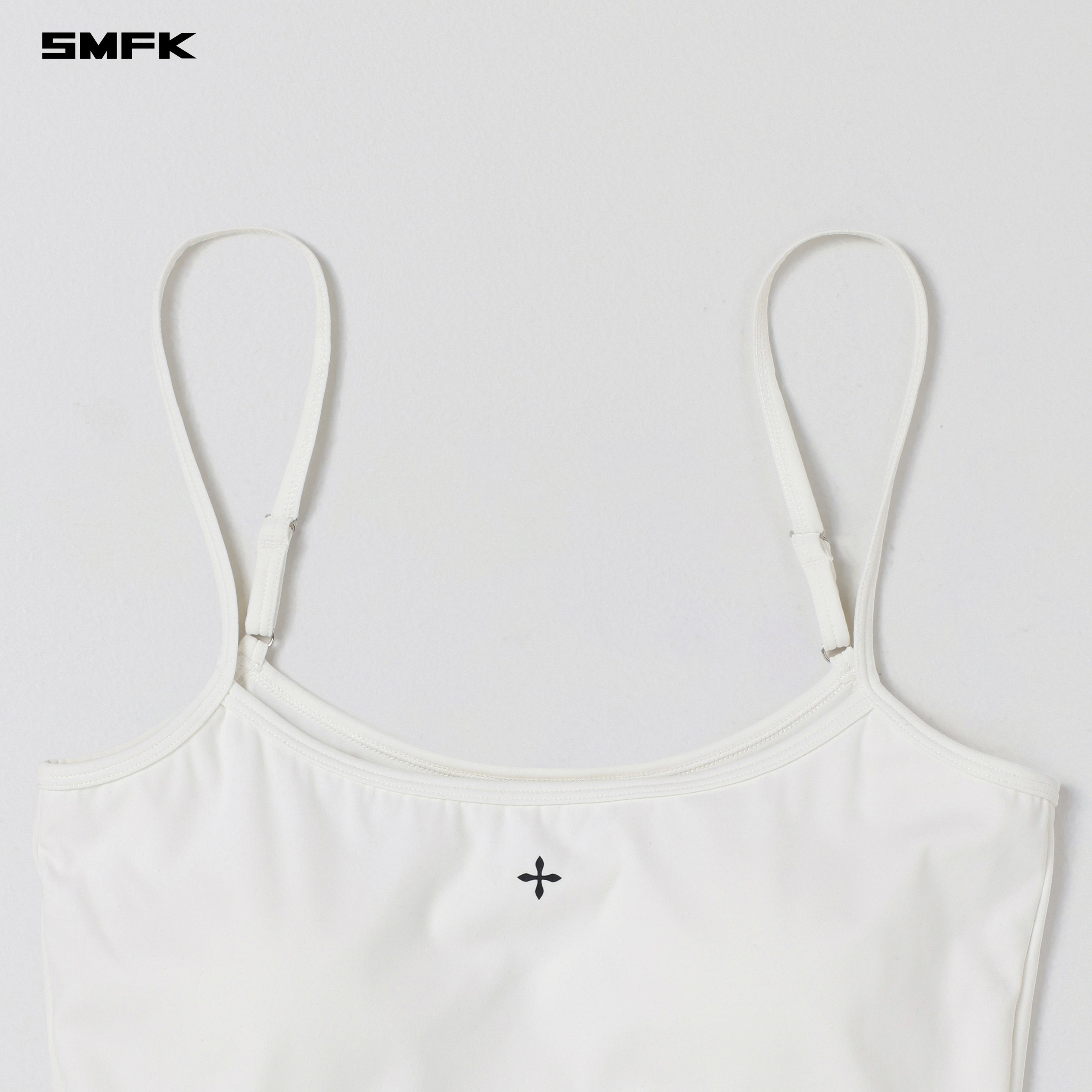 FOCUS GYM CAMISOLE/Lycra Nylon CLOUD WHITE