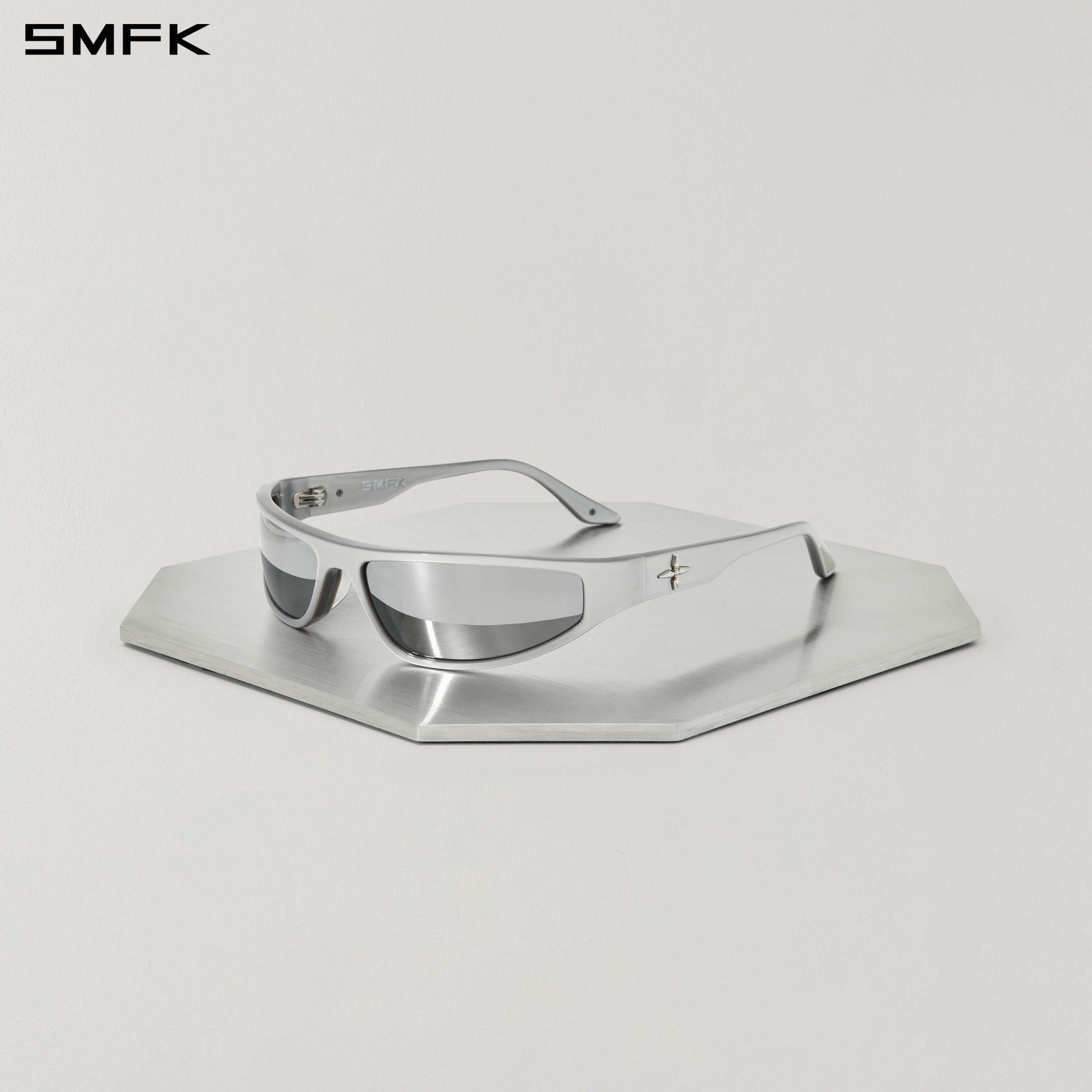 FUTURE ECLIPSE SLIM SUNGLASSES SPACE SILVER
