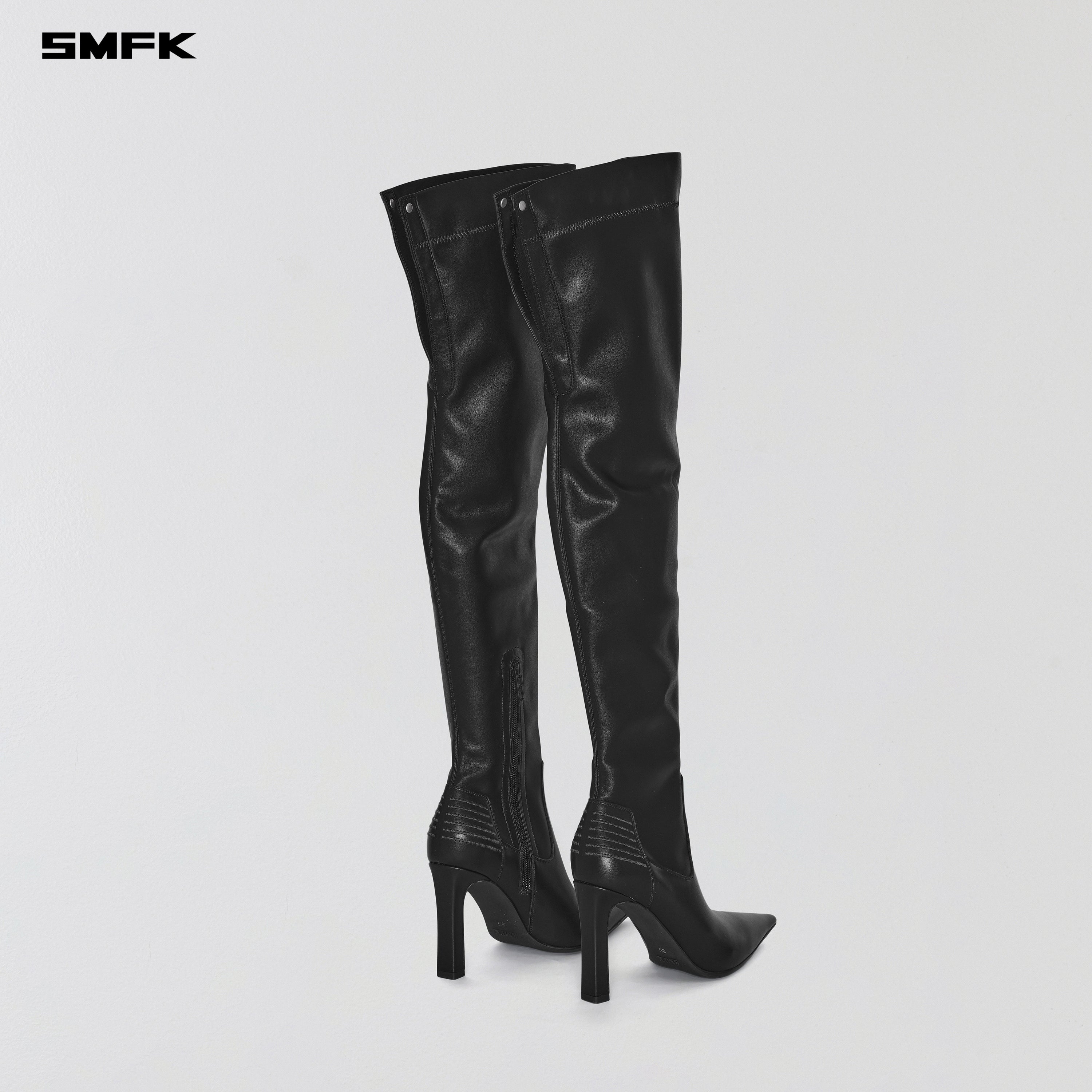 PERMANENT MUSE HIGH HEELS BOOTS WILD BLACK