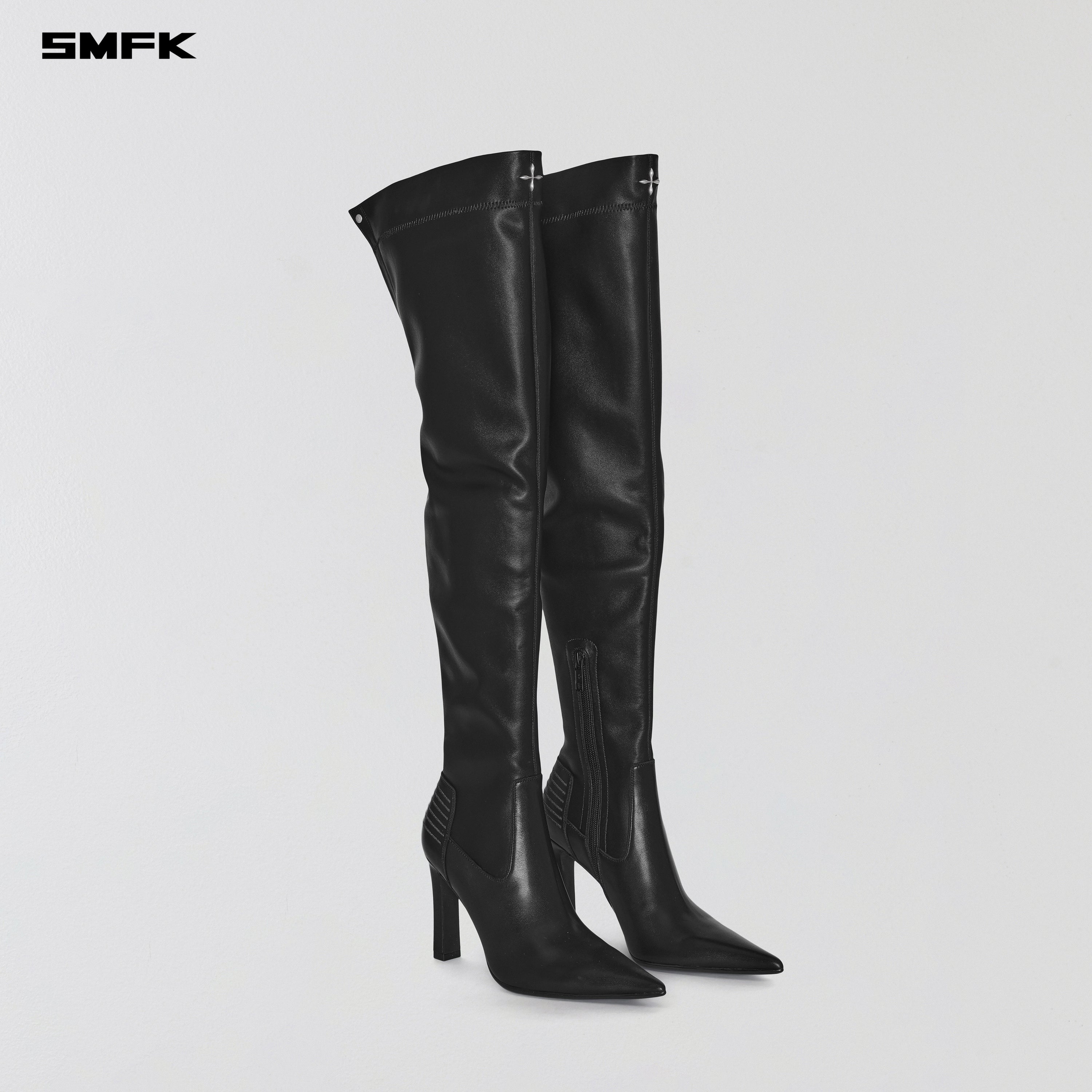 PERMANENT MUSE HIGH HEELS BOOTS WILD BLACK