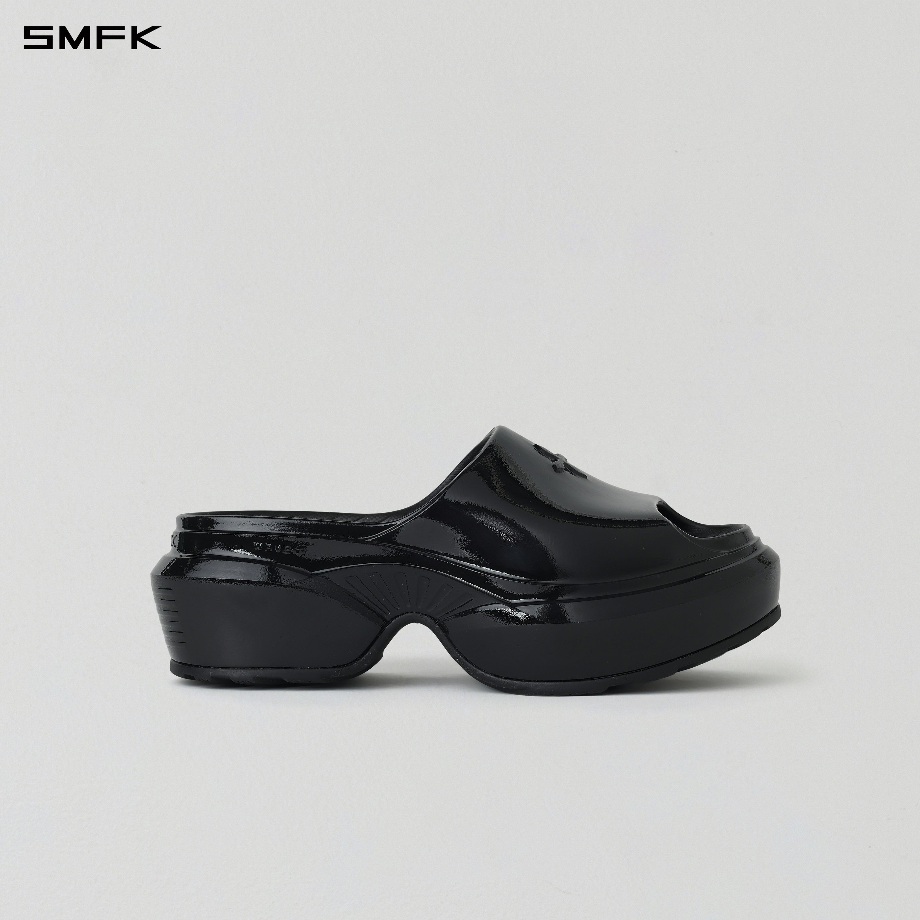 WAVE SLIPPER-F MIDNIGHT BLACK