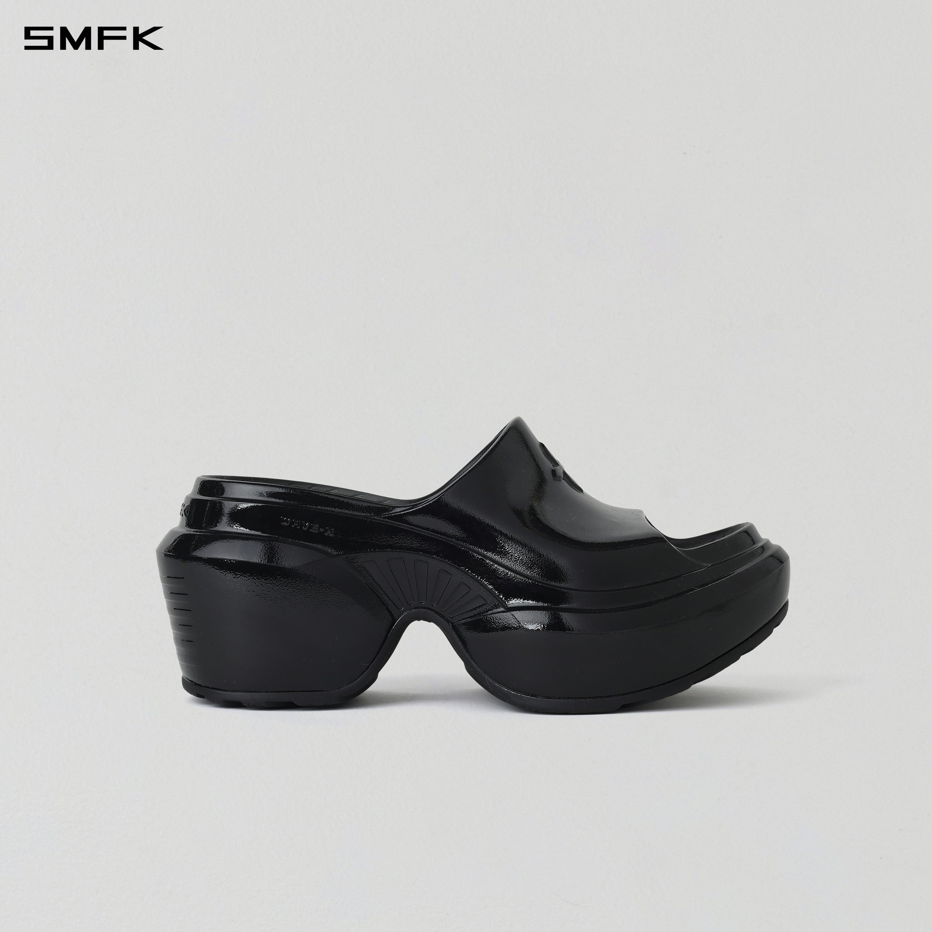 WAVE SLIPPER-H MIDNIGHT BLACK