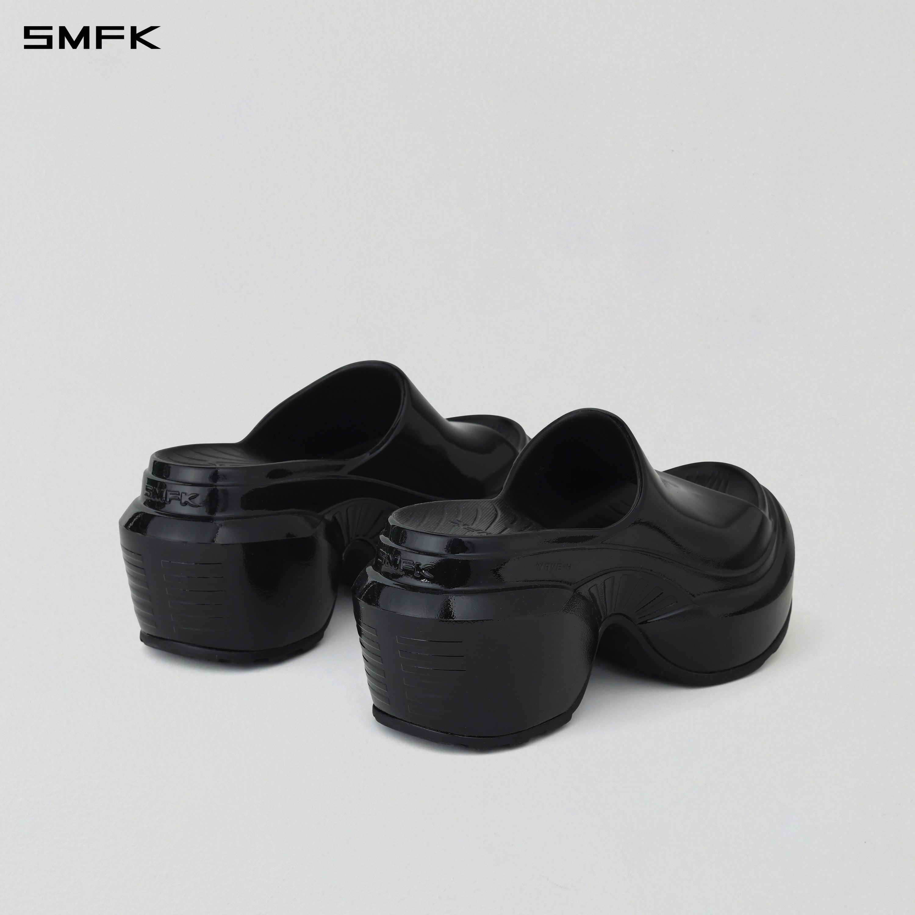WAVE SLIPPER-H MIDNIGHT BLACK