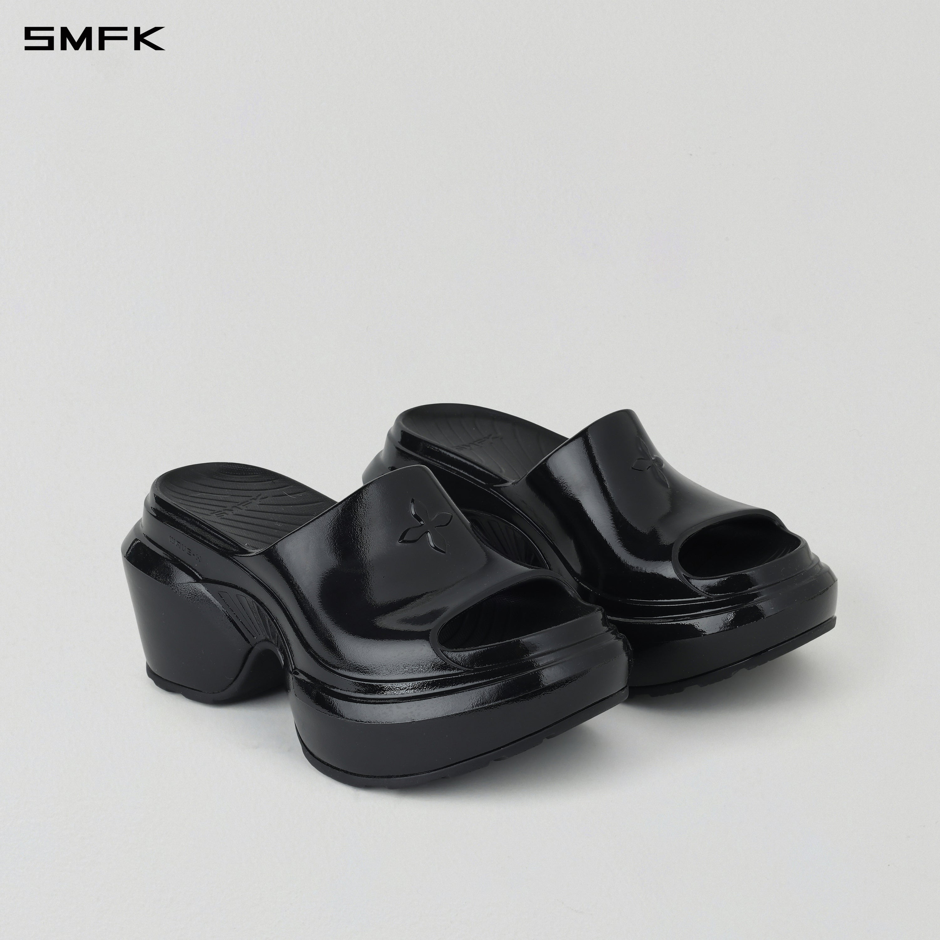 WAVE SLIPPER-H MIDNIGHT BLACK