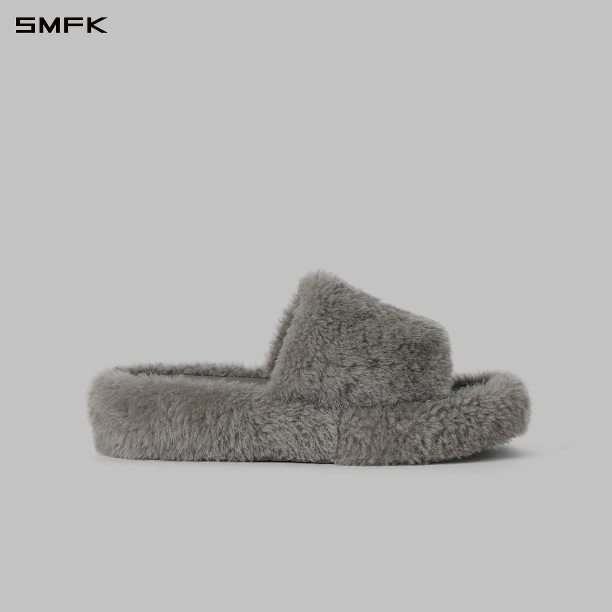 PRISM WORLD SHEEPSKIN SLIPPERS GLACIER GREY