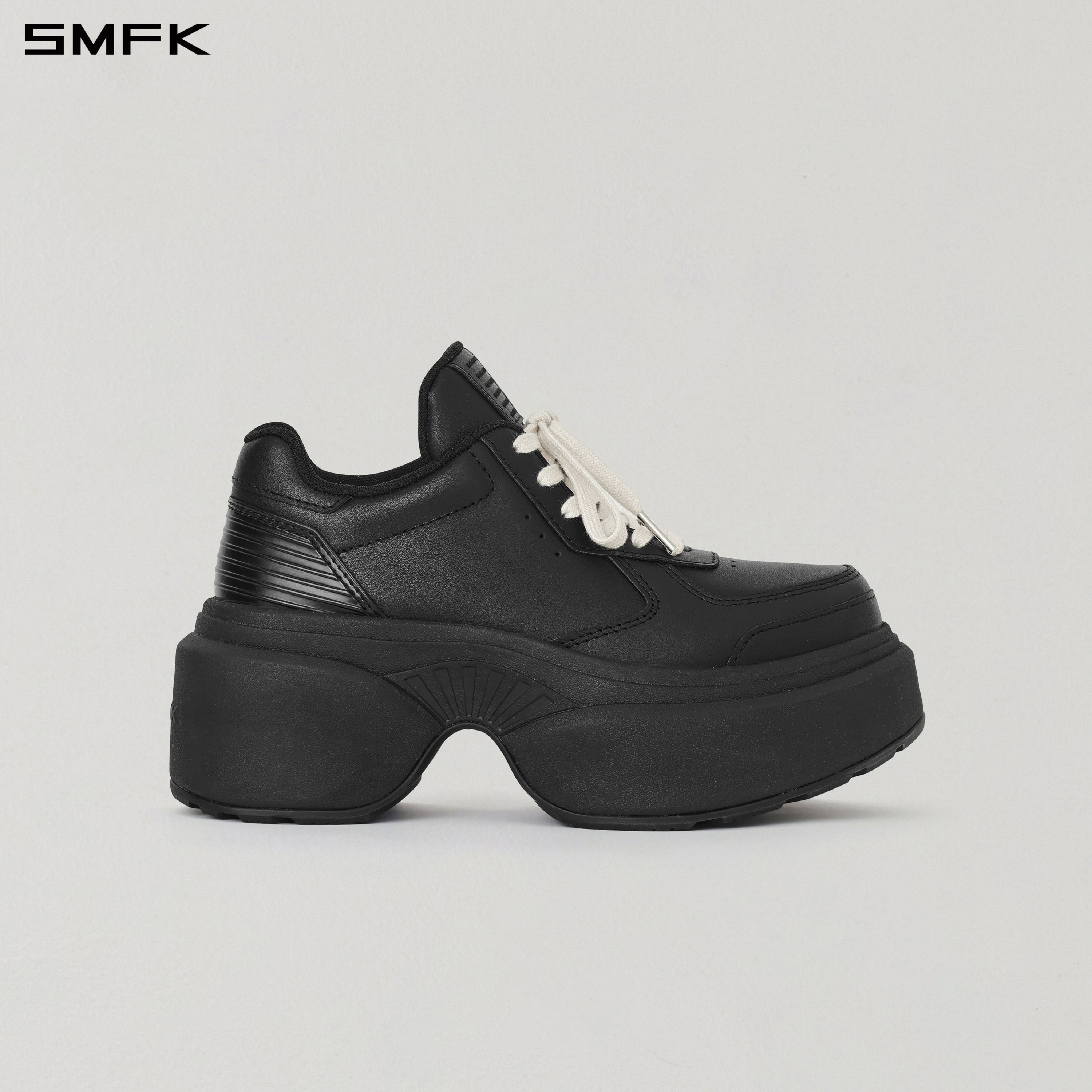 CORE-H CLASSIC LEATHER SPORTS SHOES/HIGH WILD BLACK