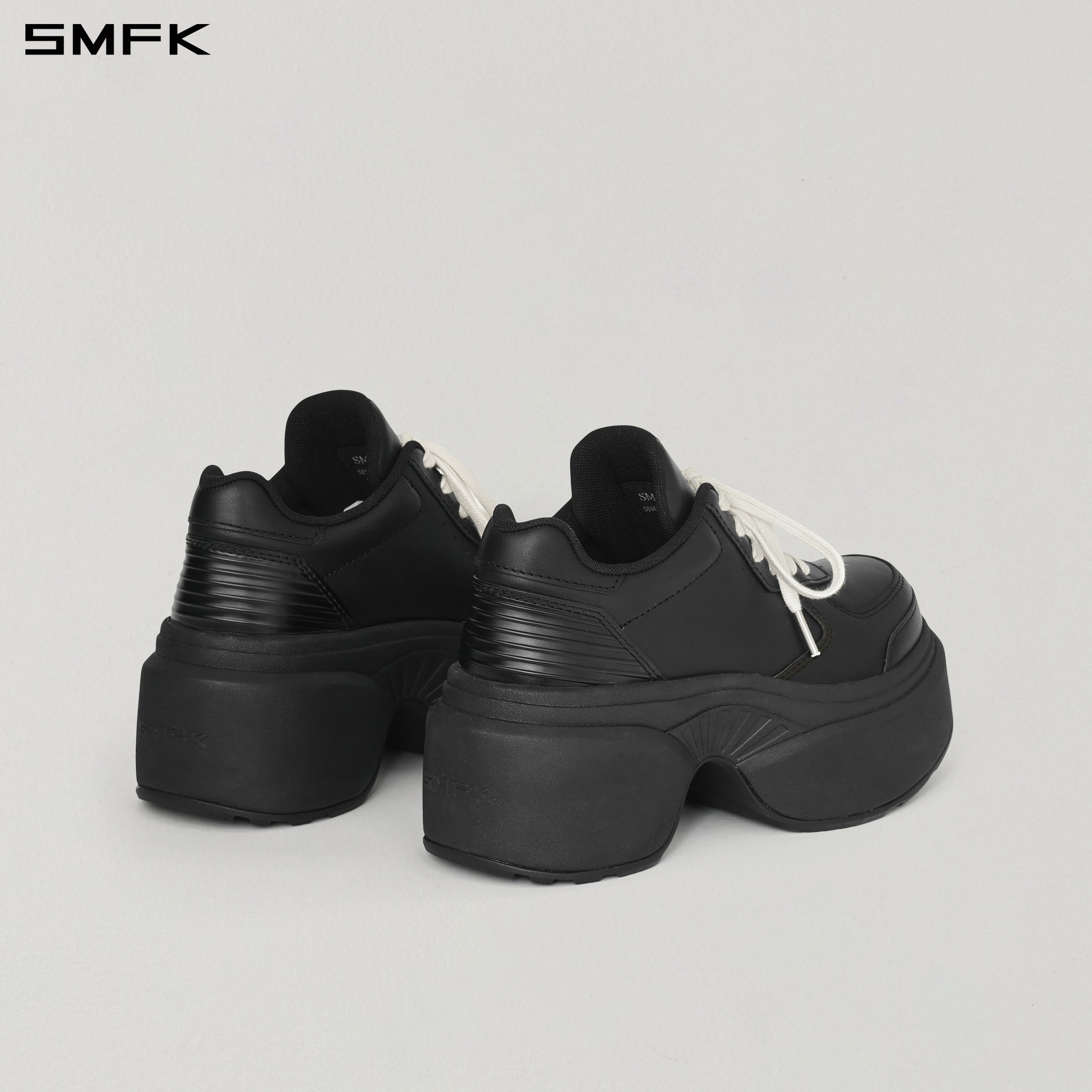 CORE-H CLASSIC LEATHER SPORTS SHOES/HIGH WILD BLACK