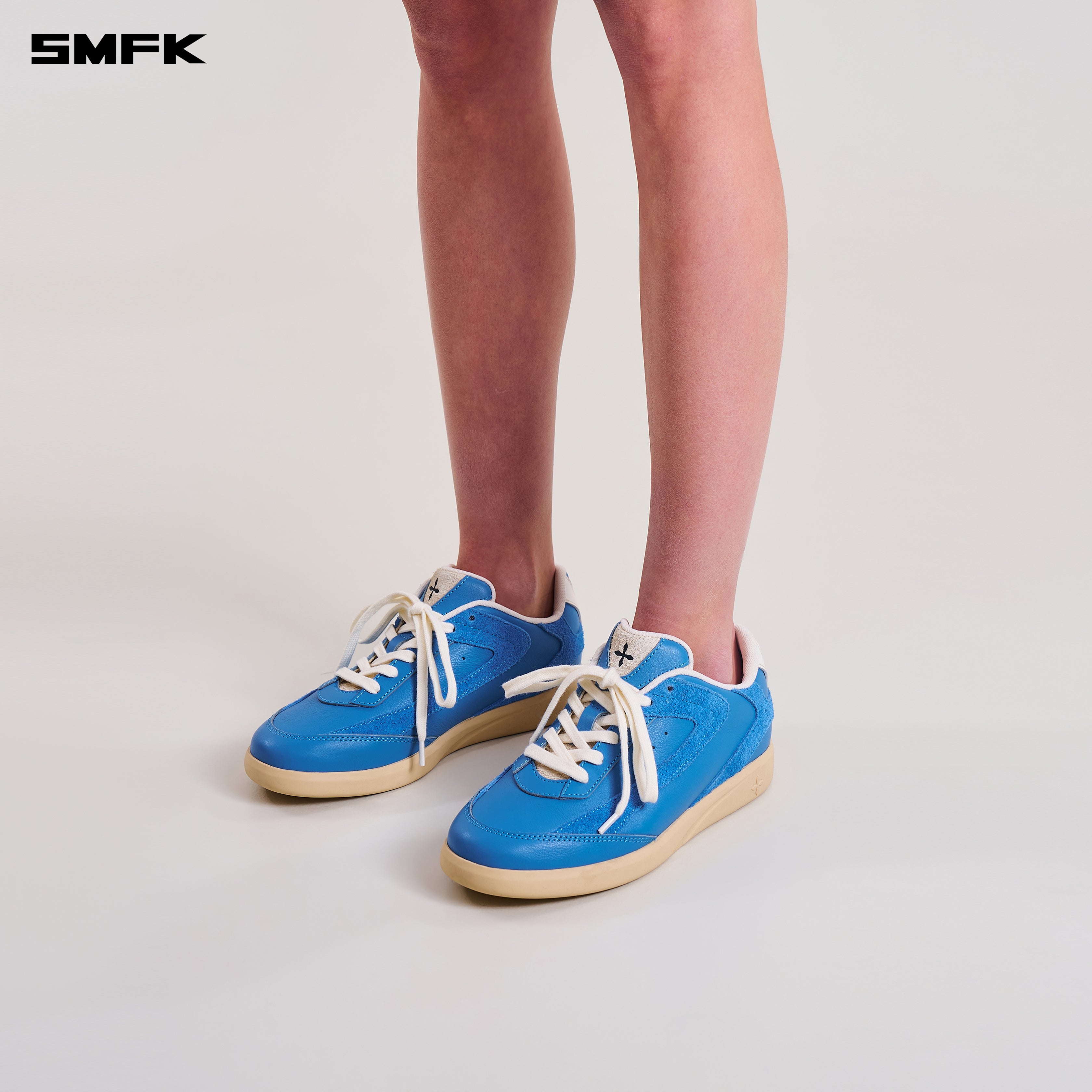 MIRAGE-S LEATHER MULTI SNEAKER FANTASY BLUE – SMFK Official