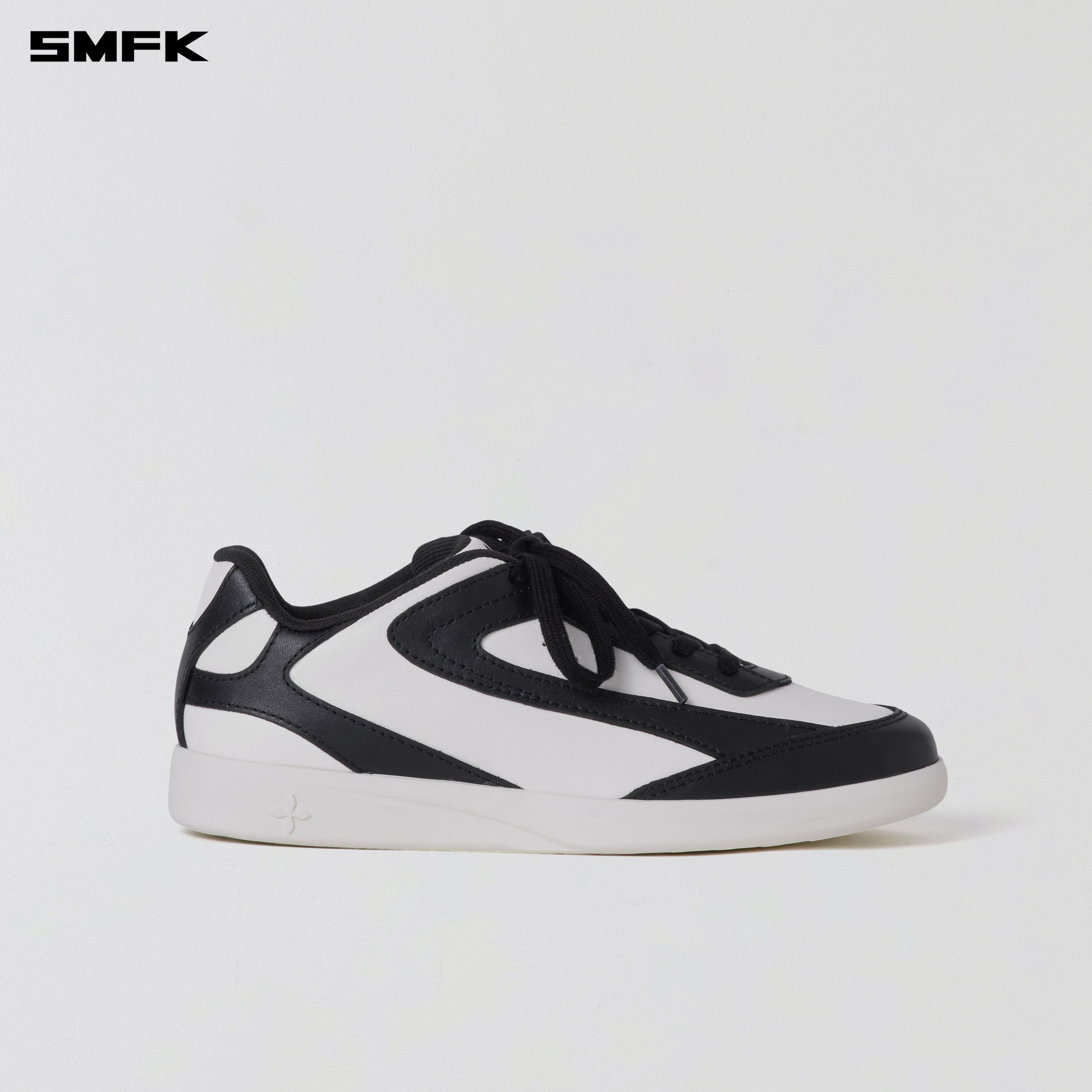 MIRAGE-S LEATHER MULTI SNEAKER BLACK WHITE