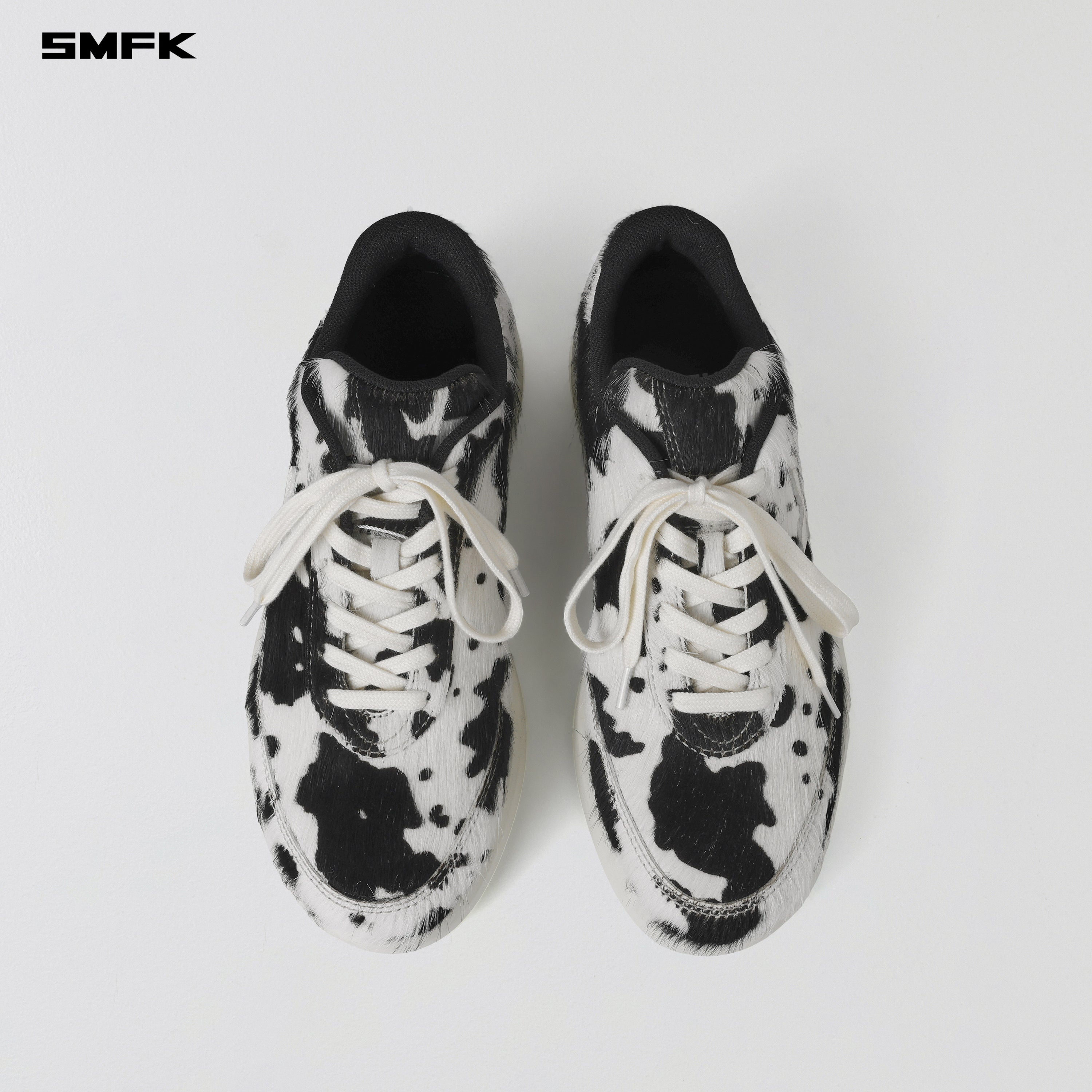MIRAGE-W LEATHER MULTI SNEAKER BLACK WHITE